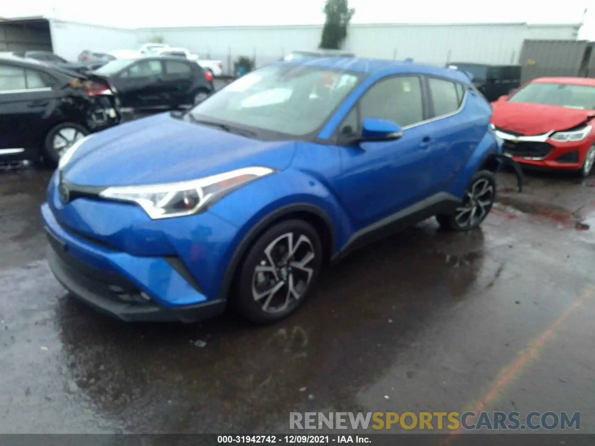 2 Photograph of a damaged car JTNKHMBX1K1048778 TOYOTA C-HR 2019