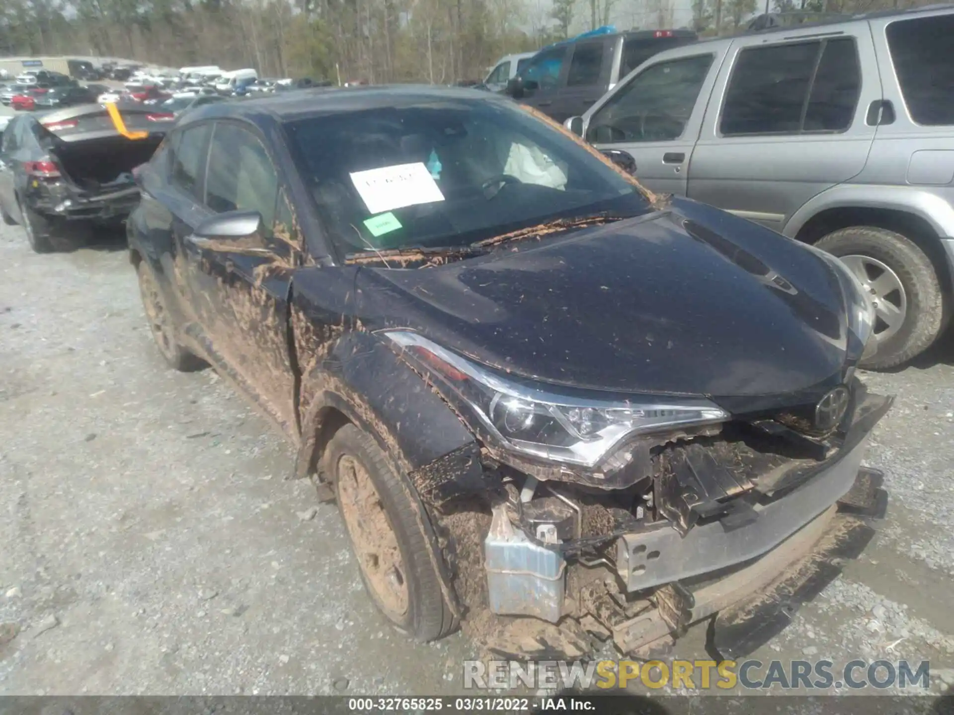 1 Photograph of a damaged car JTNKHMBX1K1049025 TOYOTA C-HR 2019