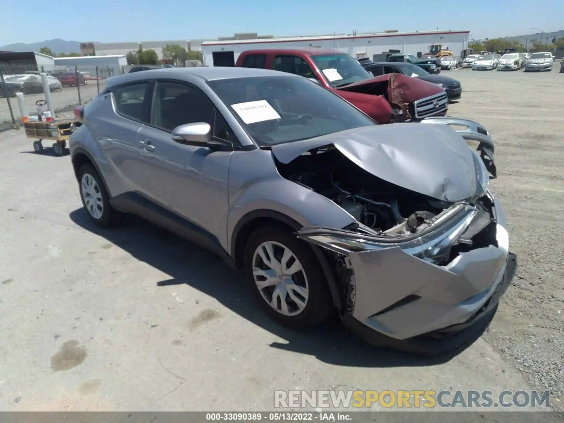 1 Photograph of a damaged car JTNKHMBX1K1049722 TOYOTA C-HR 2019