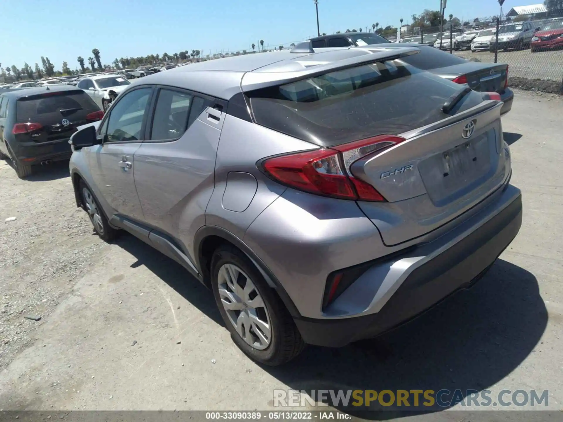 3 Photograph of a damaged car JTNKHMBX1K1049722 TOYOTA C-HR 2019