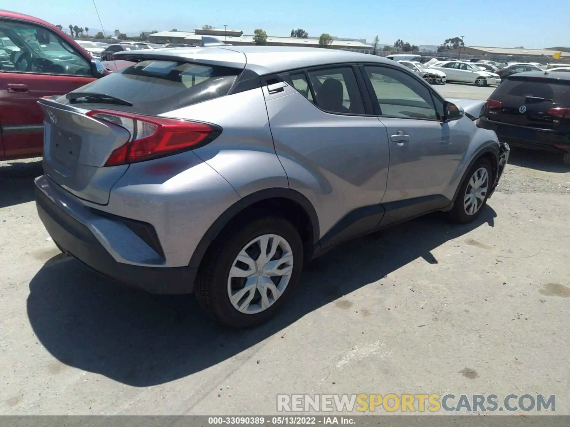 4 Photograph of a damaged car JTNKHMBX1K1049722 TOYOTA C-HR 2019