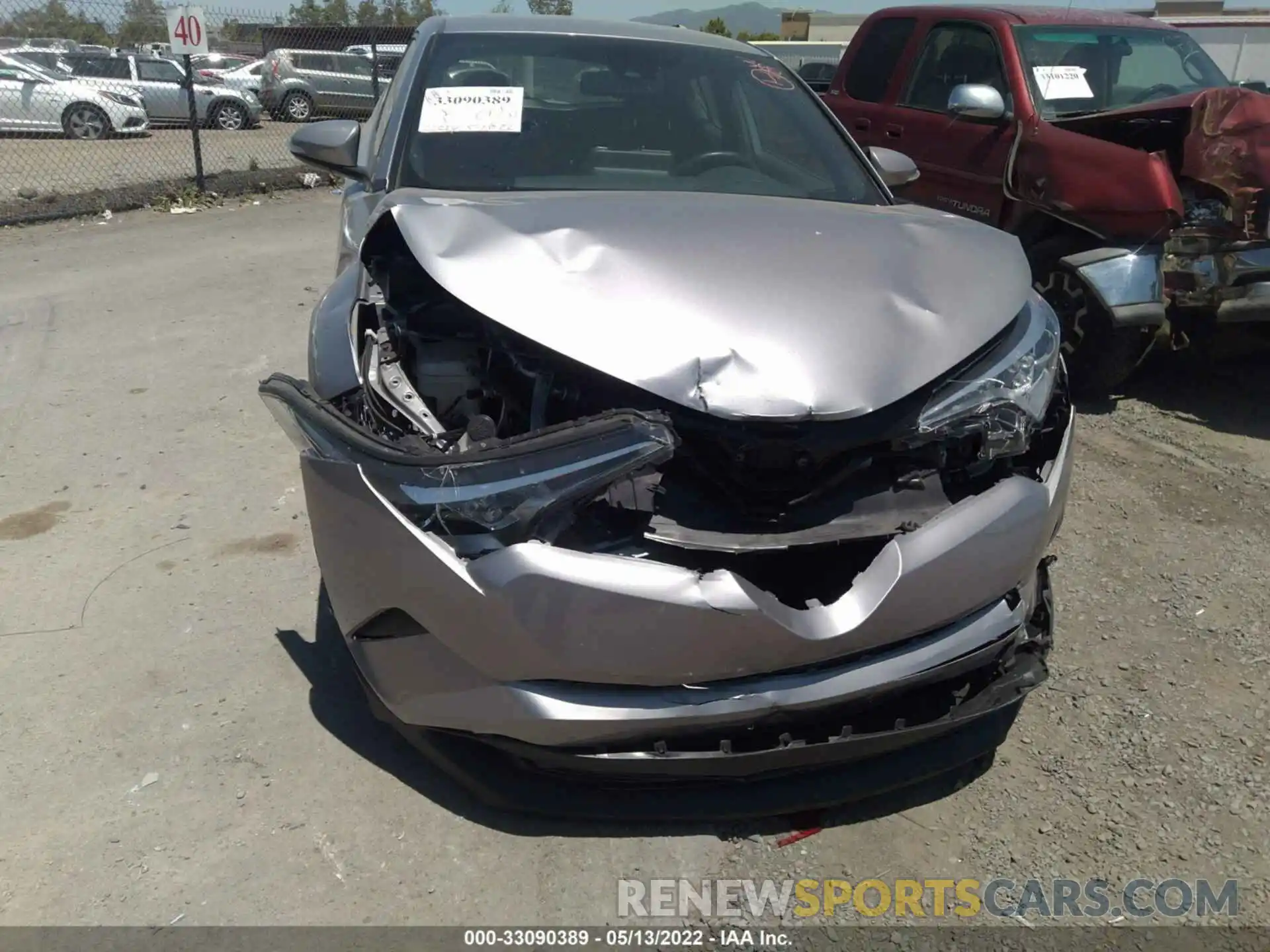 6 Photograph of a damaged car JTNKHMBX1K1049722 TOYOTA C-HR 2019