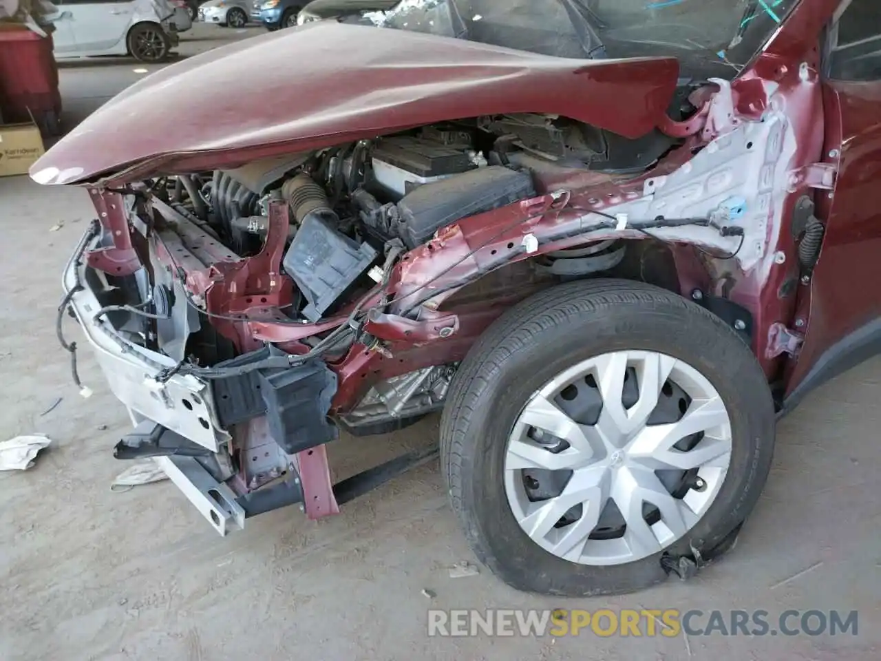 9 Photograph of a damaged car JTNKHMBX1K1051308 TOYOTA C-HR 2019