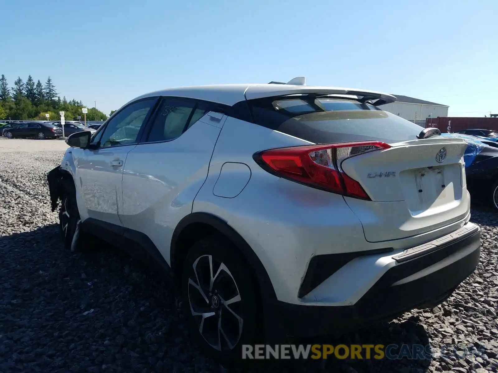 3 Photograph of a damaged car JTNKHMBX1K1052894 TOYOTA C-HR 2019