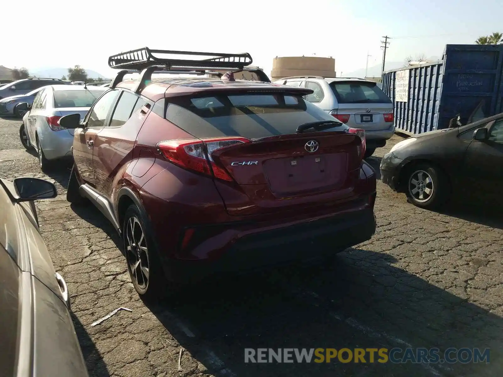 3 Photograph of a damaged car JTNKHMBX1K1053107 TOYOTA C-HR 2019