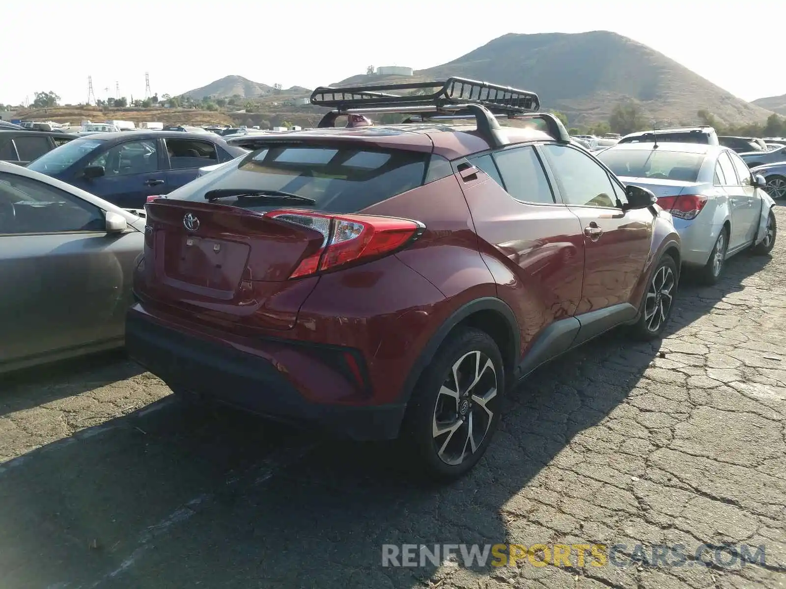 4 Photograph of a damaged car JTNKHMBX1K1053107 TOYOTA C-HR 2019