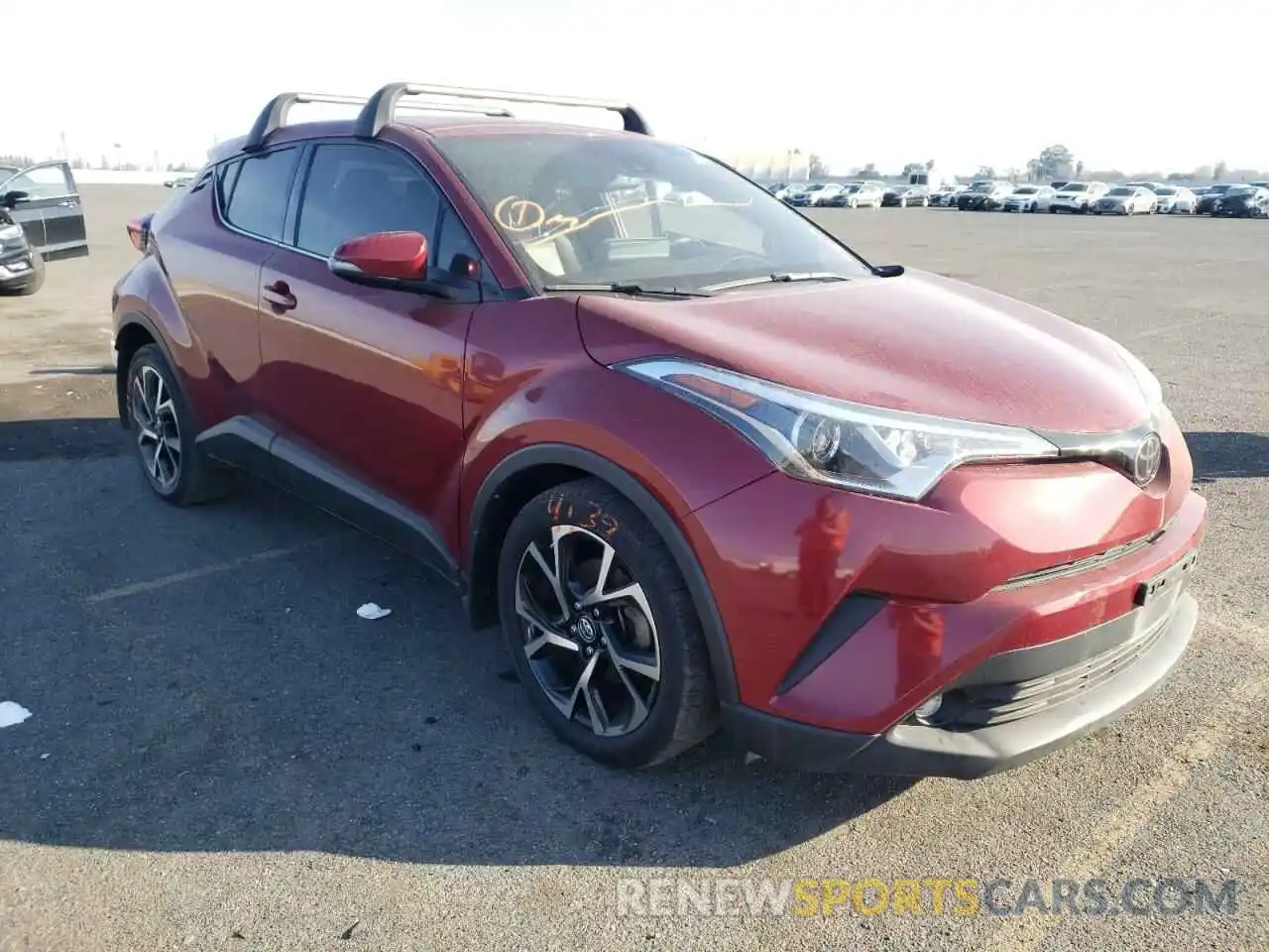 1 Photograph of a damaged car JTNKHMBX1K1053298 TOYOTA C-HR 2019