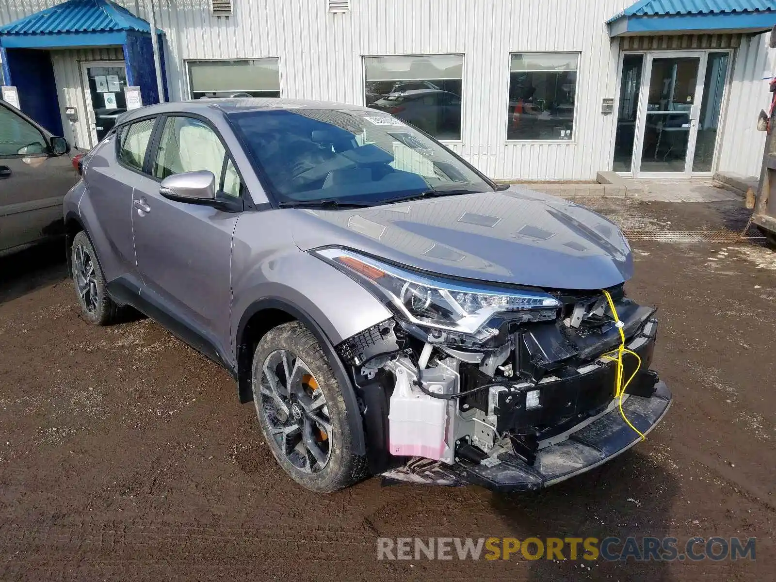 1 Photograph of a damaged car JTNKHMBX1K1054631 TOYOTA C-HR 2019