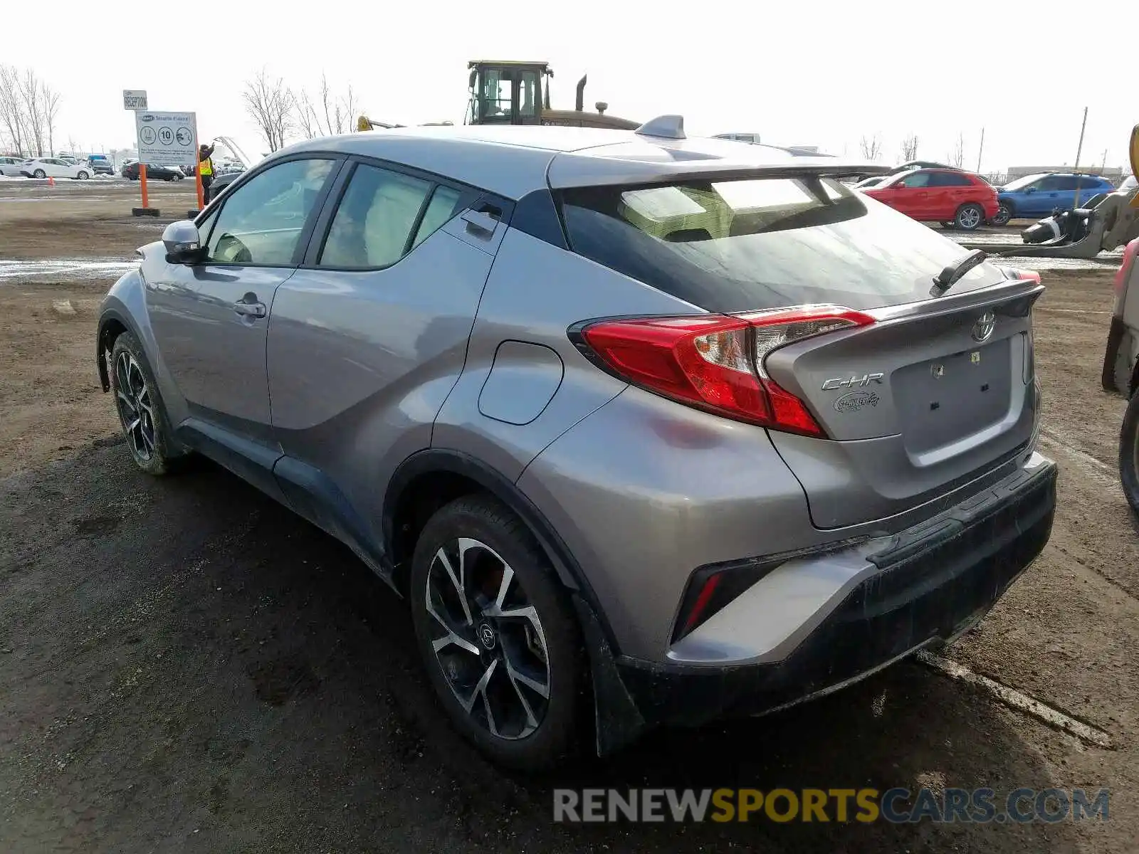 3 Photograph of a damaged car JTNKHMBX1K1054631 TOYOTA C-HR 2019