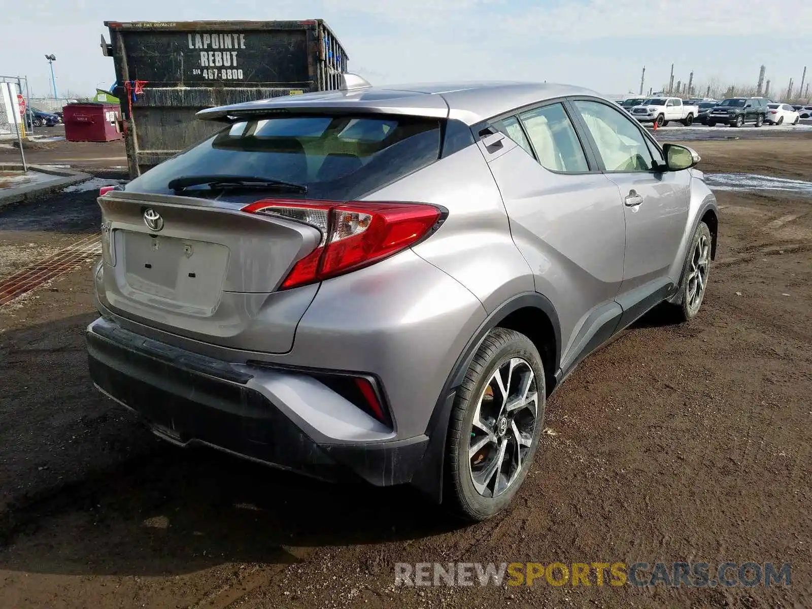 4 Photograph of a damaged car JTNKHMBX1K1054631 TOYOTA C-HR 2019