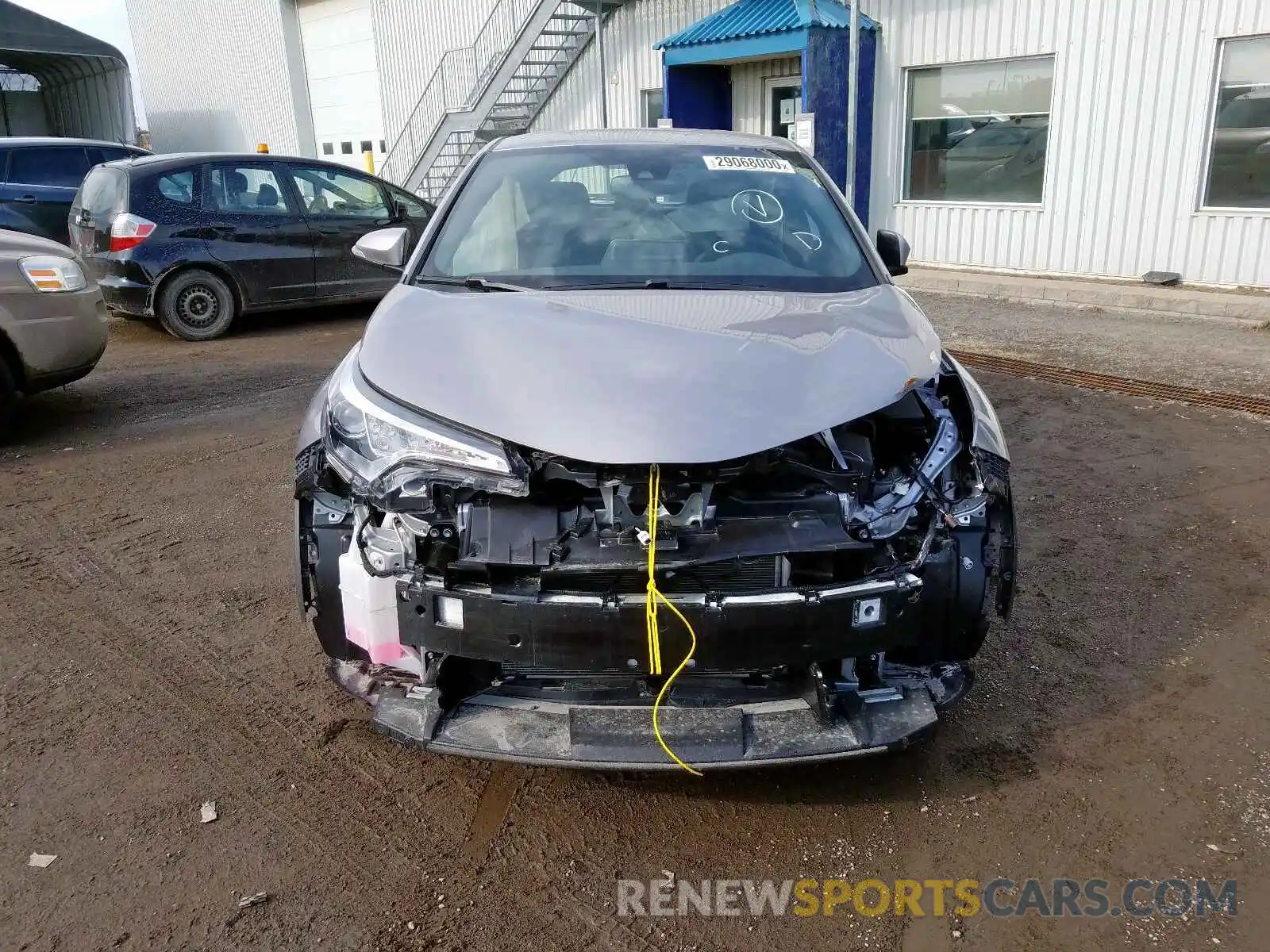 9 Photograph of a damaged car JTNKHMBX1K1054631 TOYOTA C-HR 2019