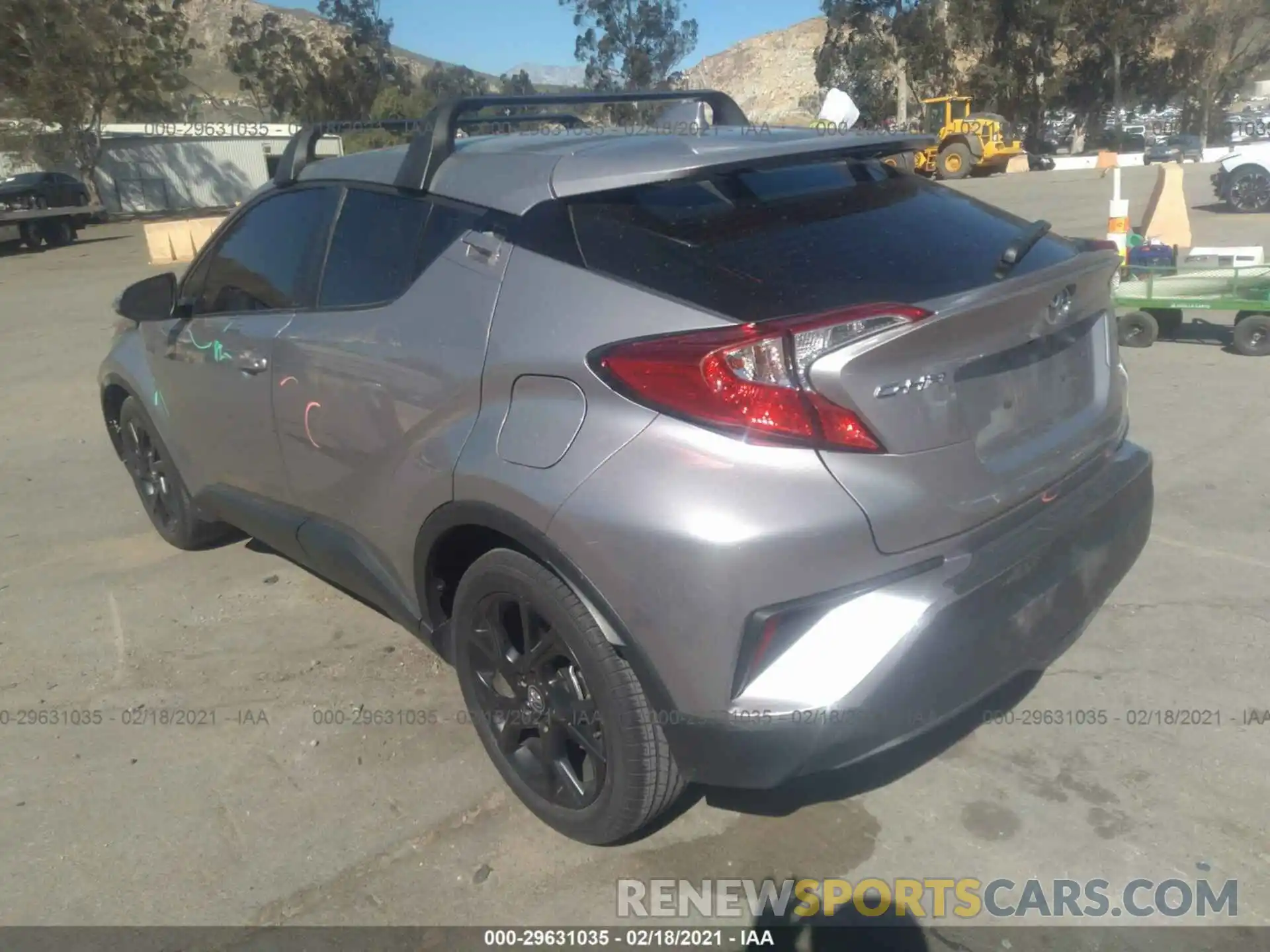 3 Photograph of a damaged car JTNKHMBX1K1055536 TOYOTA C-HR 2019