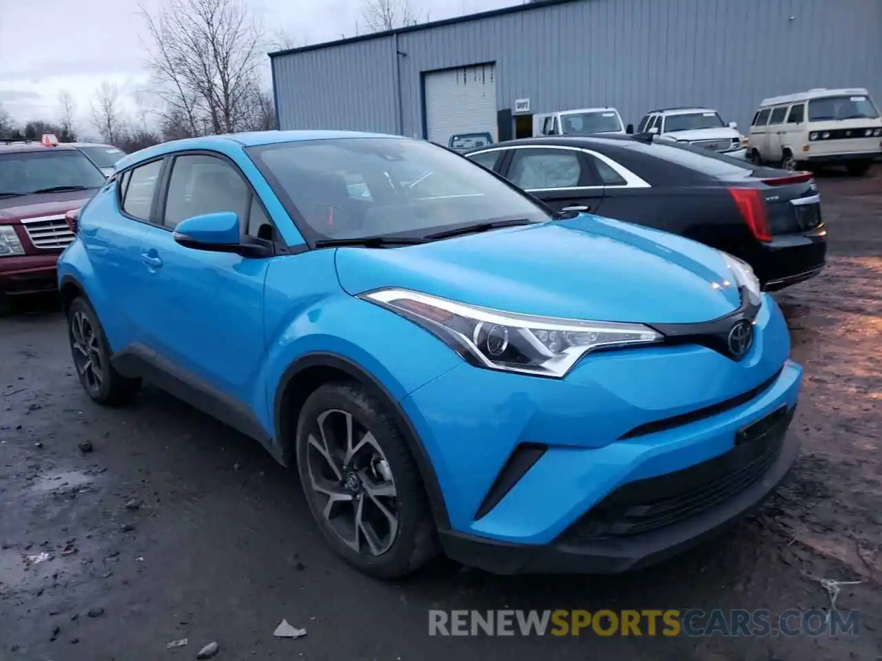 1 Photograph of a damaged car JTNKHMBX1K1056900 TOYOTA C-HR 2019