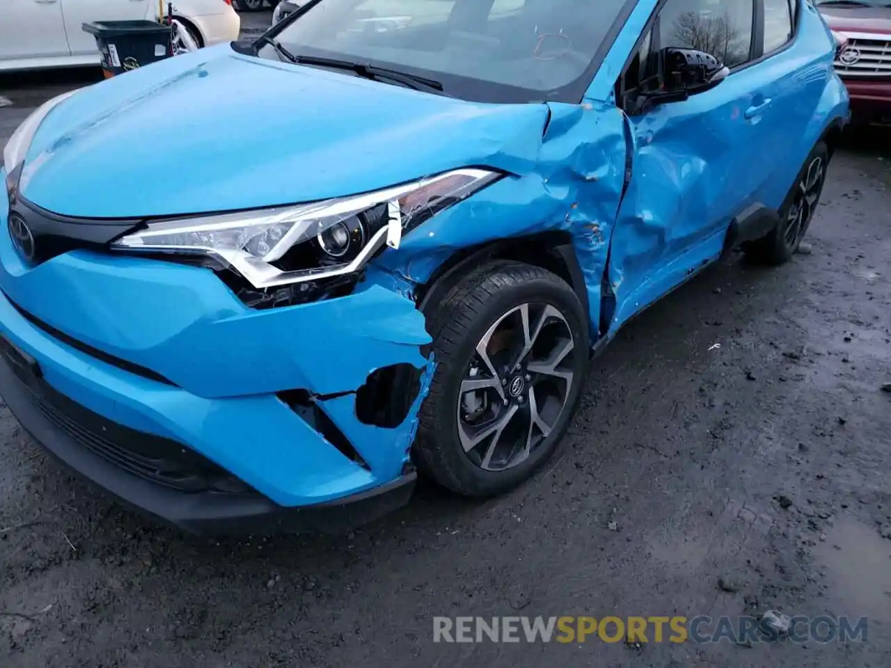 9 Photograph of a damaged car JTNKHMBX1K1056900 TOYOTA C-HR 2019