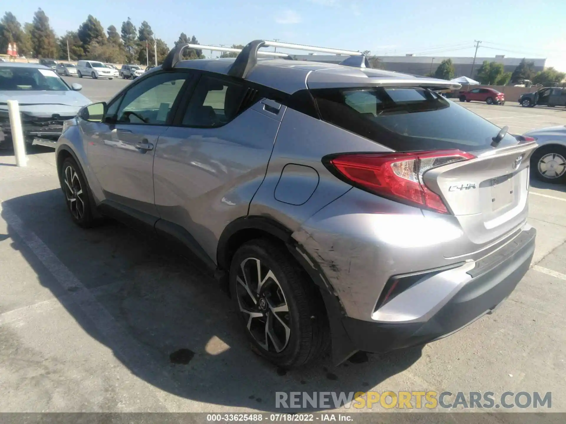 3 Photograph of a damaged car JTNKHMBX1K1057335 TOYOTA C-HR 2019