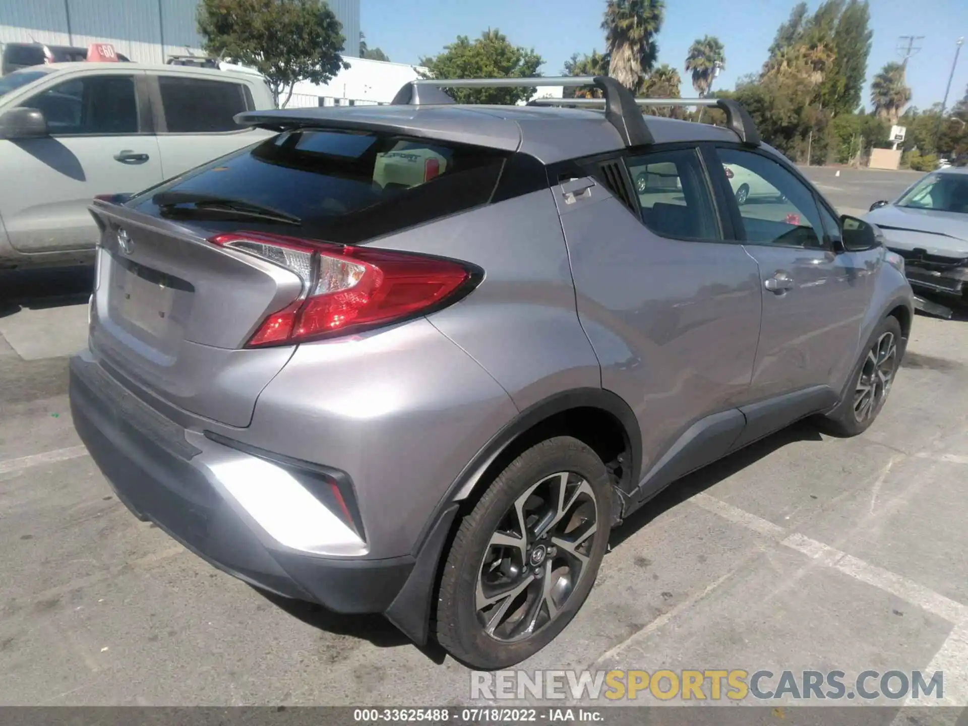 4 Photograph of a damaged car JTNKHMBX1K1057335 TOYOTA C-HR 2019