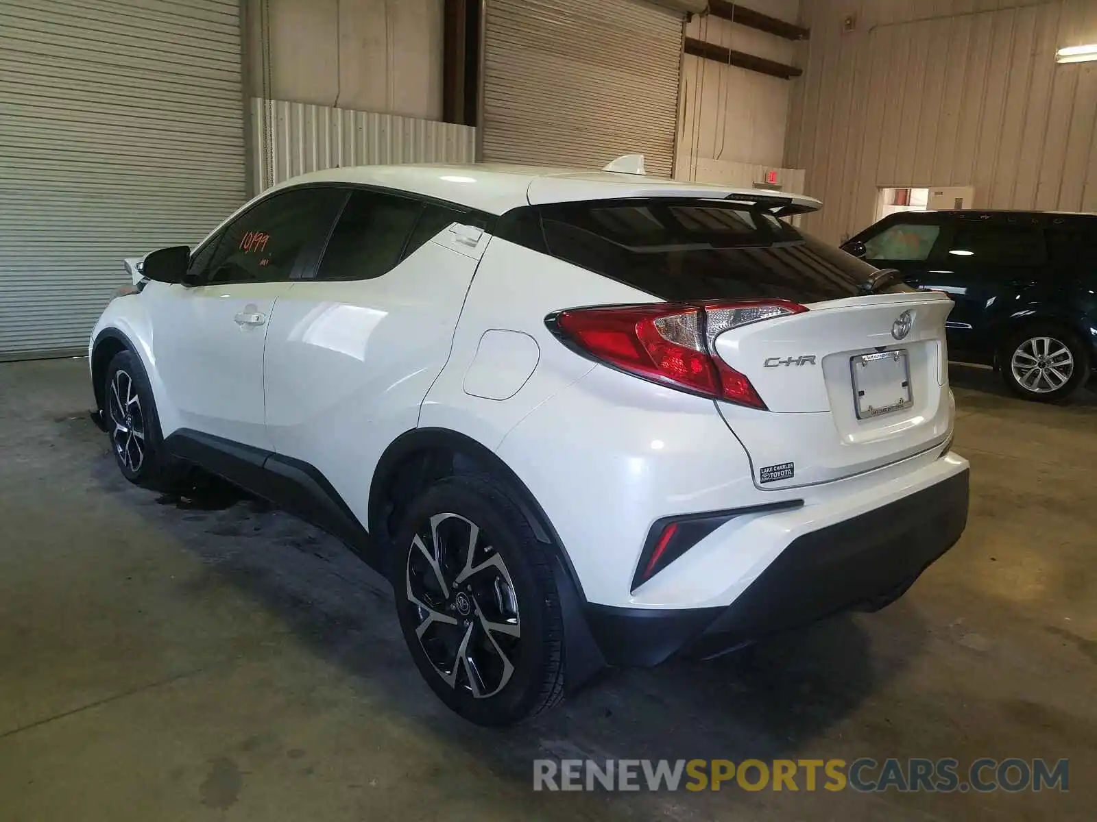 3 Photograph of a damaged car JTNKHMBX1K1058985 TOYOTA C-HR 2019