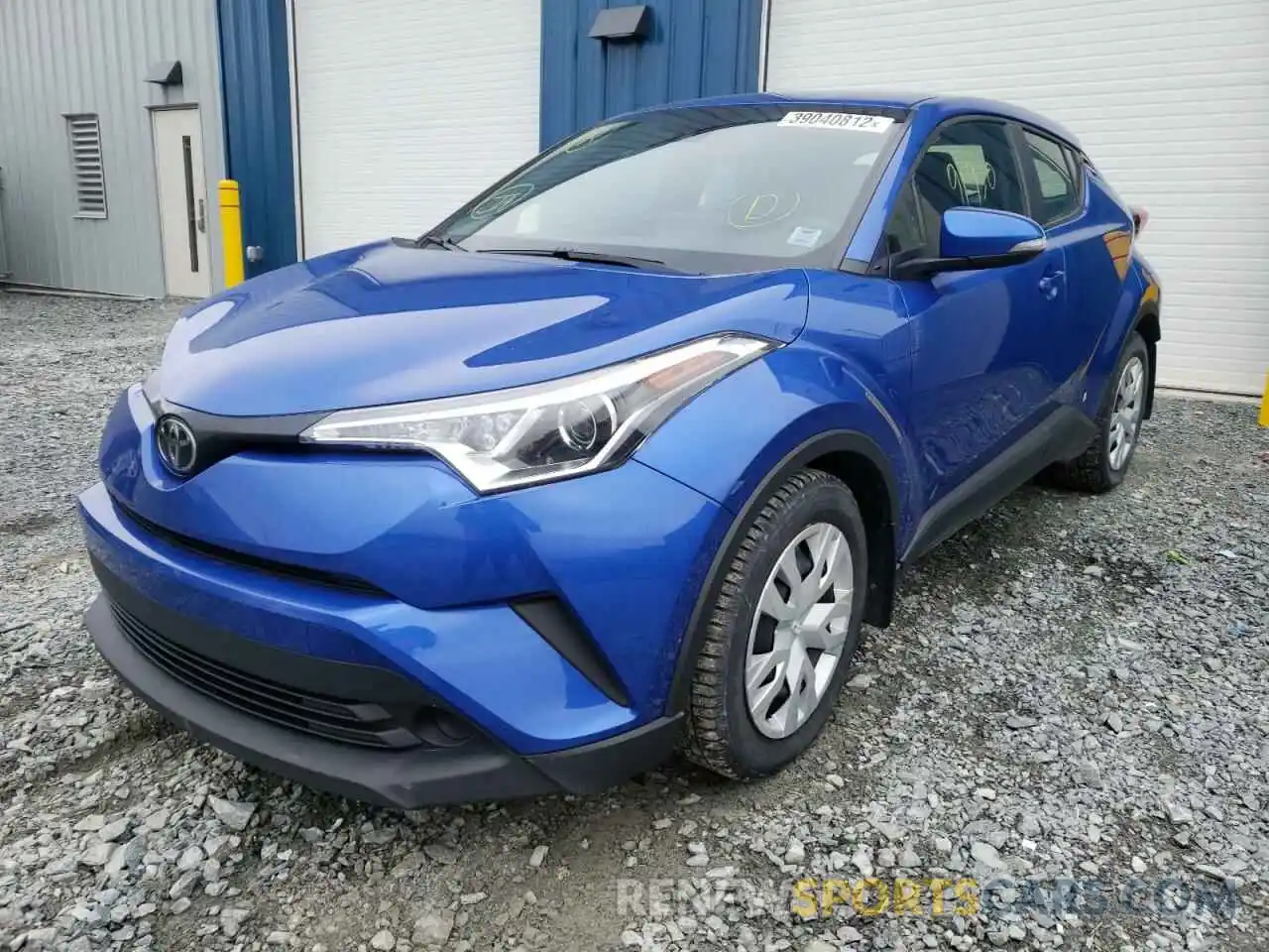 2 Photograph of a damaged car JTNKHMBX1K1061529 TOYOTA C-HR 2019