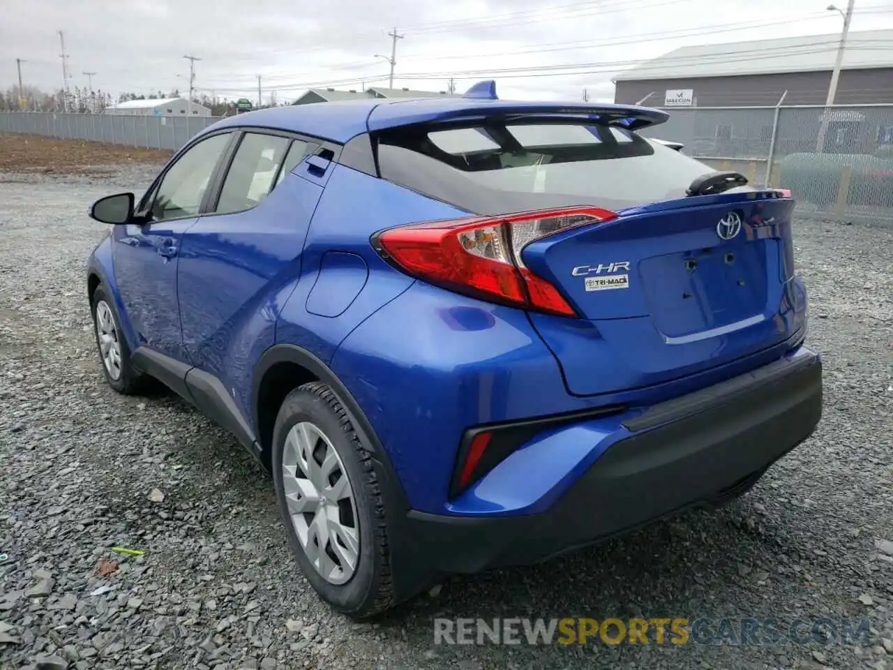 3 Photograph of a damaged car JTNKHMBX1K1061529 TOYOTA C-HR 2019