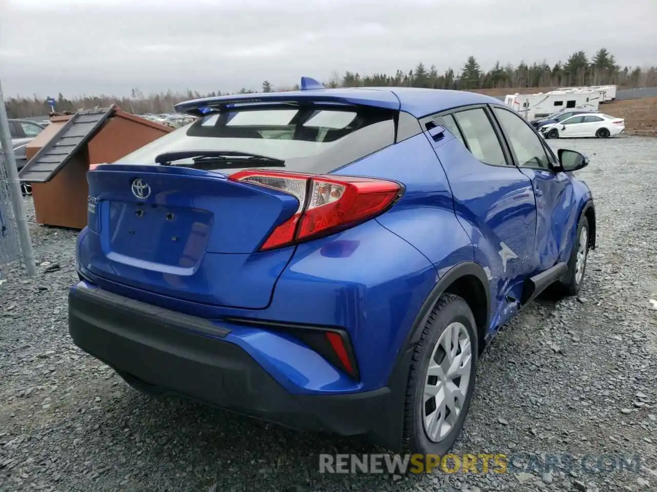 4 Photograph of a damaged car JTNKHMBX1K1061529 TOYOTA C-HR 2019