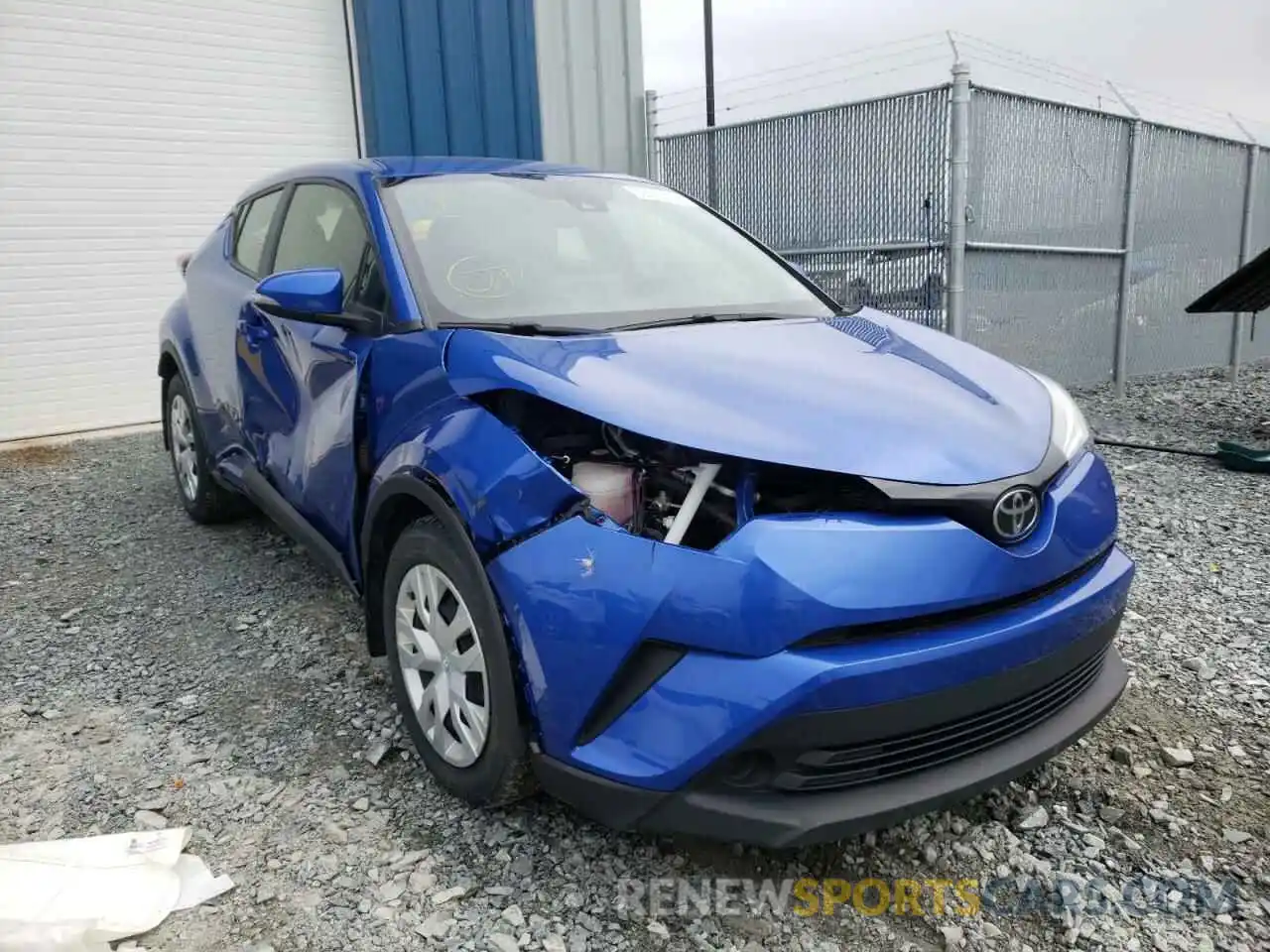 9 Photograph of a damaged car JTNKHMBX1K1061529 TOYOTA C-HR 2019