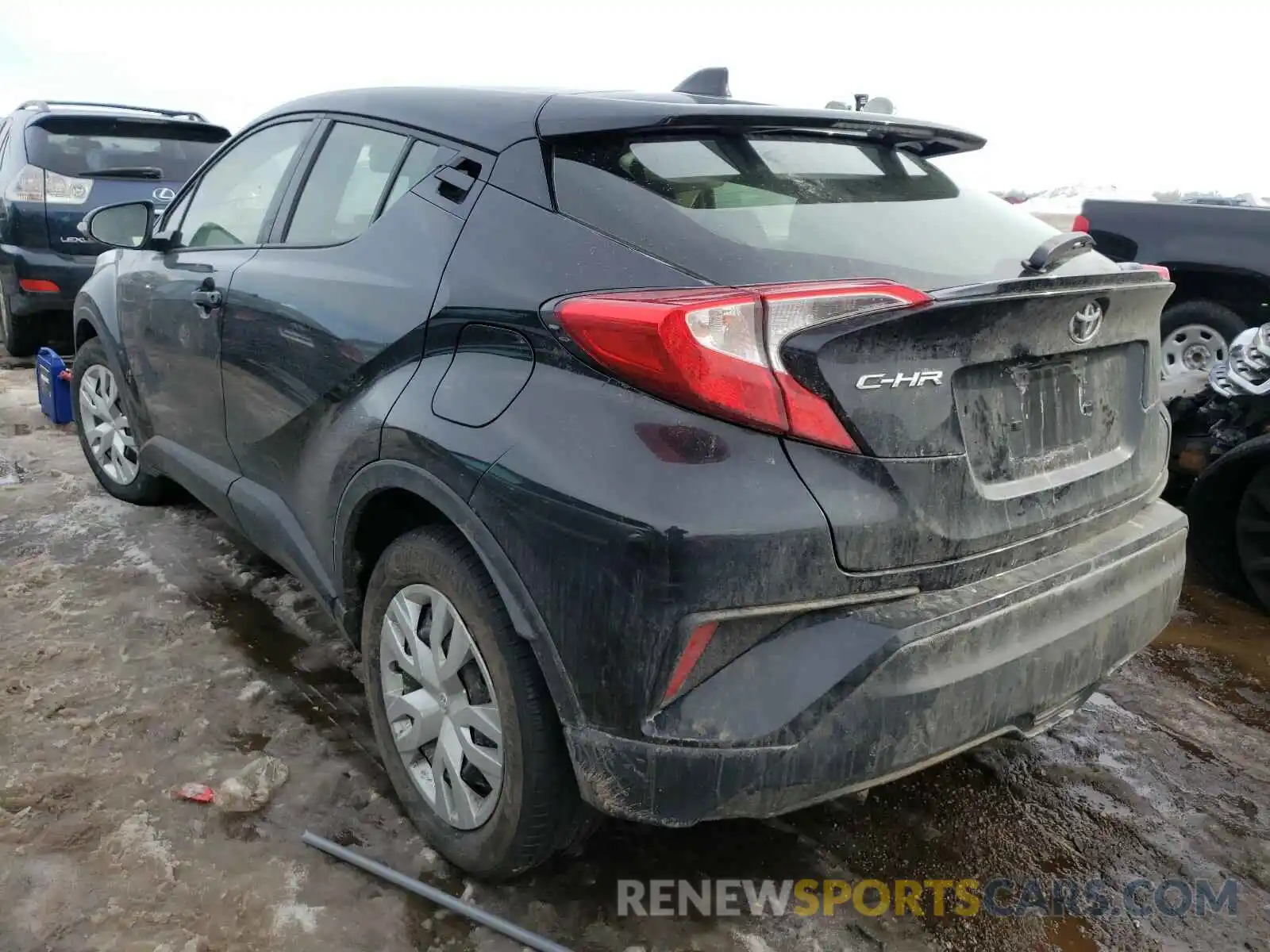 3 Photograph of a damaged car JTNKHMBX2K1012789 TOYOTA C-HR 2019