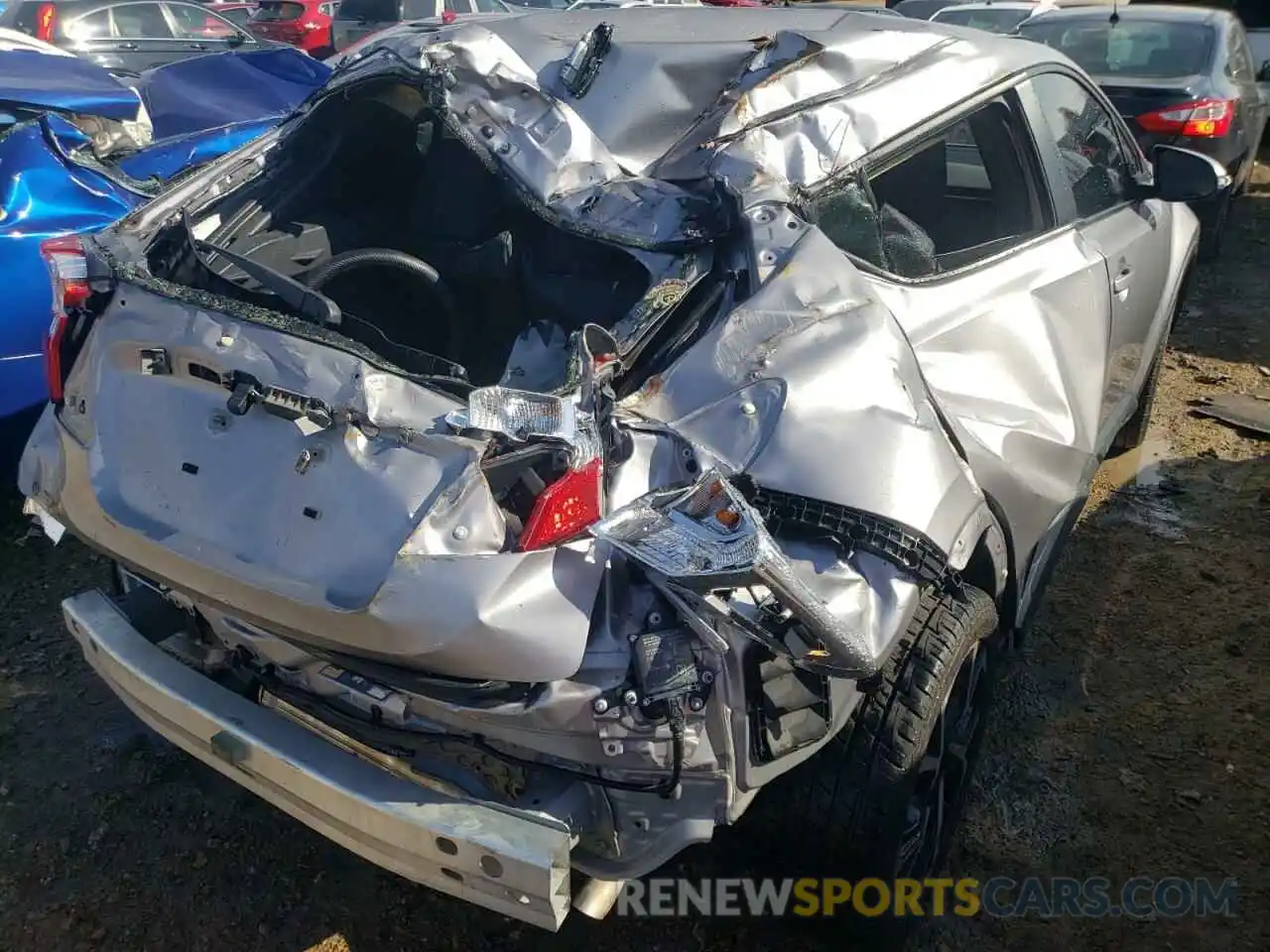 9 Photograph of a damaged car JTNKHMBX2K1013831 TOYOTA C-HR 2019