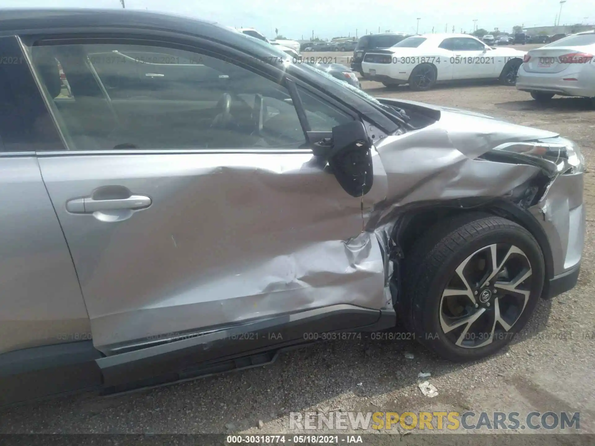 6 Photograph of a damaged car JTNKHMBX2K1014705 TOYOTA C-HR 2019