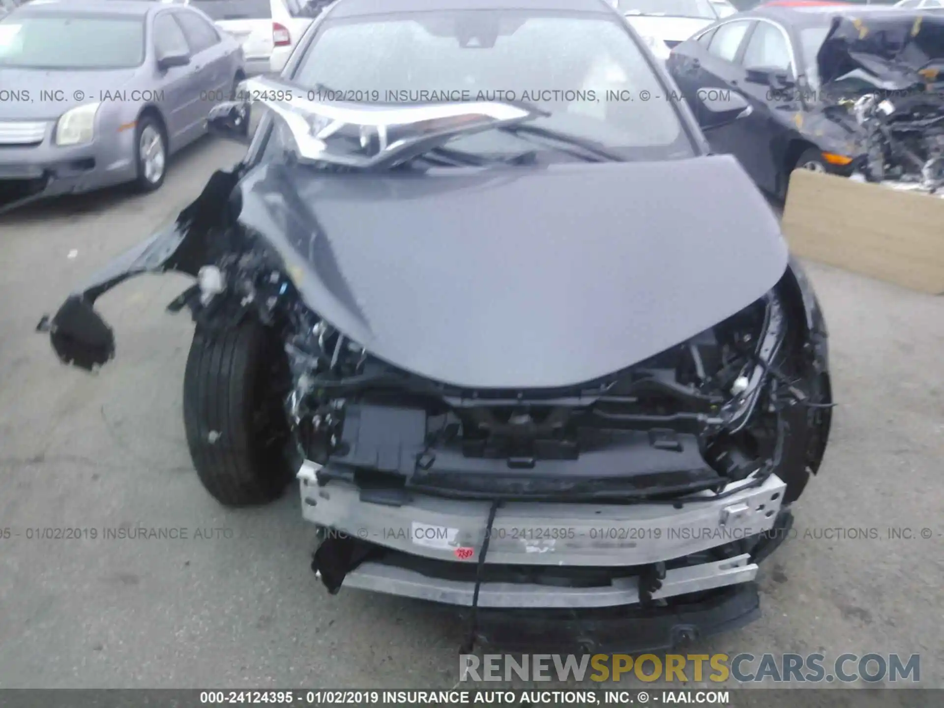 6 Photograph of a damaged car JTNKHMBX2K1014929 TOYOTA C-HR 2019