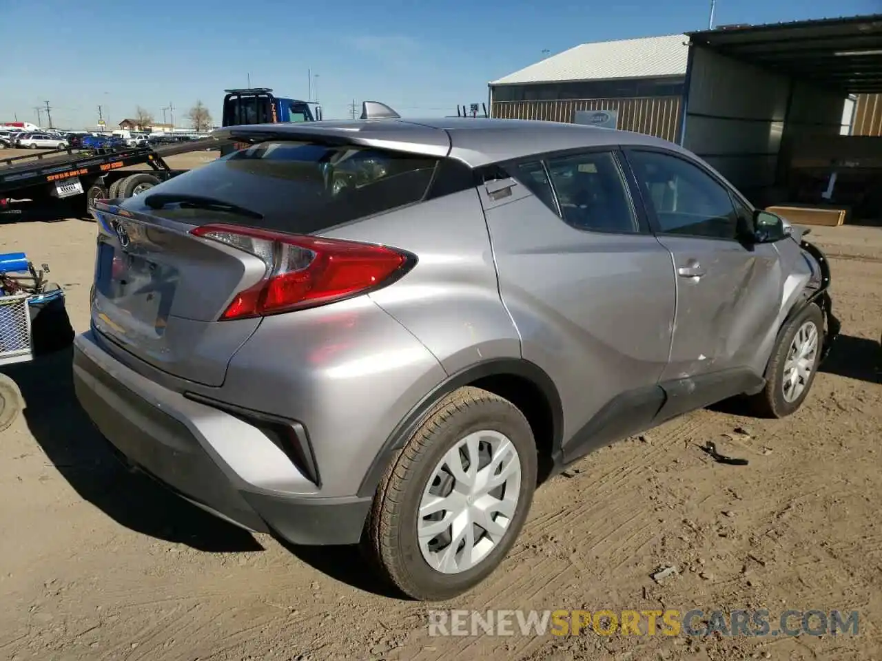 4 Photograph of a damaged car JTNKHMBX2K1015532 TOYOTA C-HR 2019