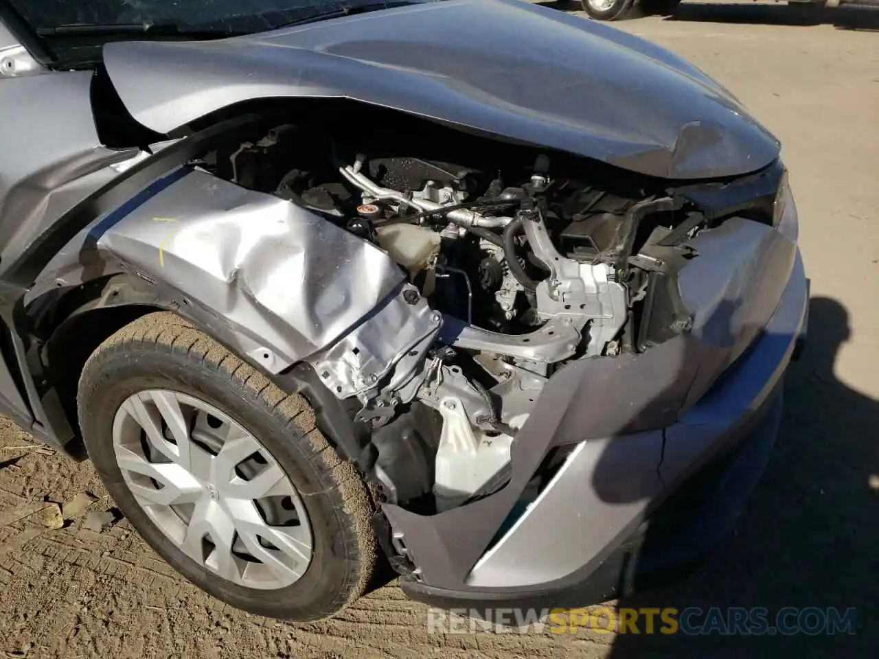 9 Photograph of a damaged car JTNKHMBX2K1015532 TOYOTA C-HR 2019