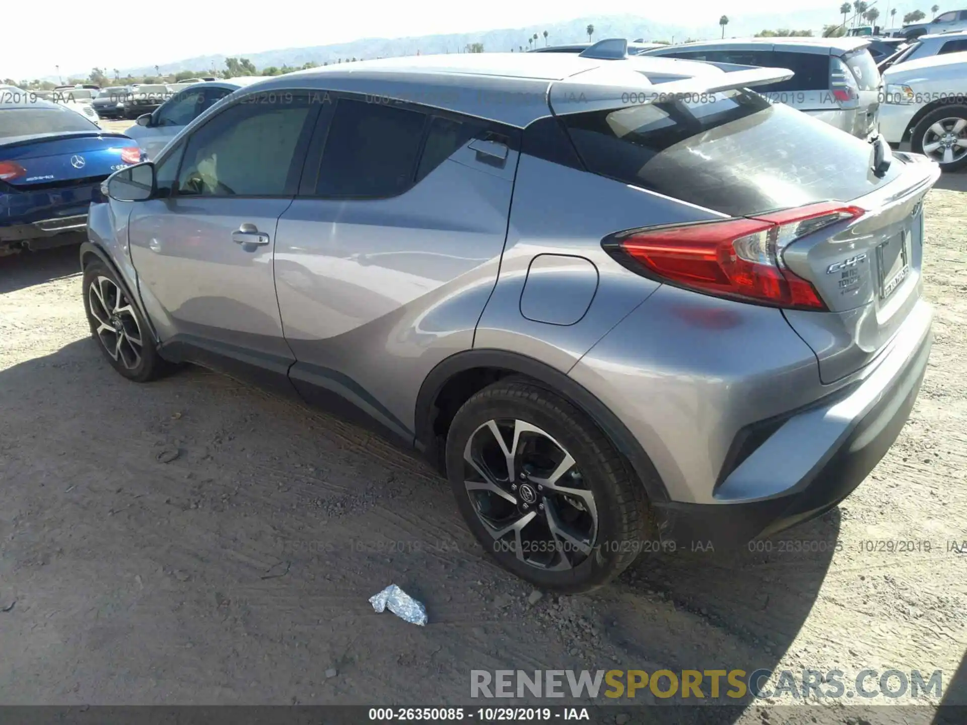 3 Photograph of a damaged car JTNKHMBX2K1017085 TOYOTA C-HR 2019