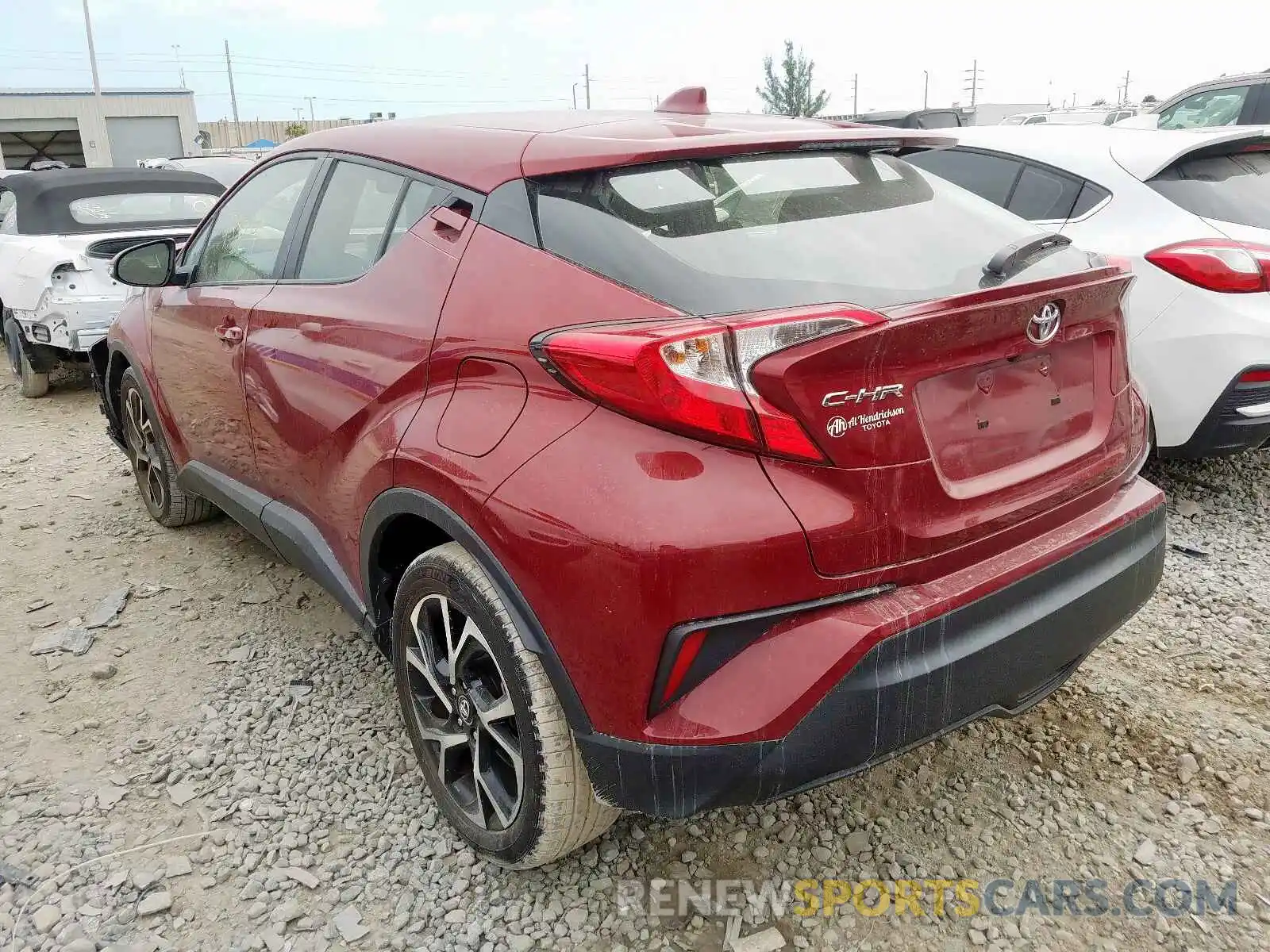 3 Photograph of a damaged car JTNKHMBX2K1017734 TOYOTA C-HR 2019