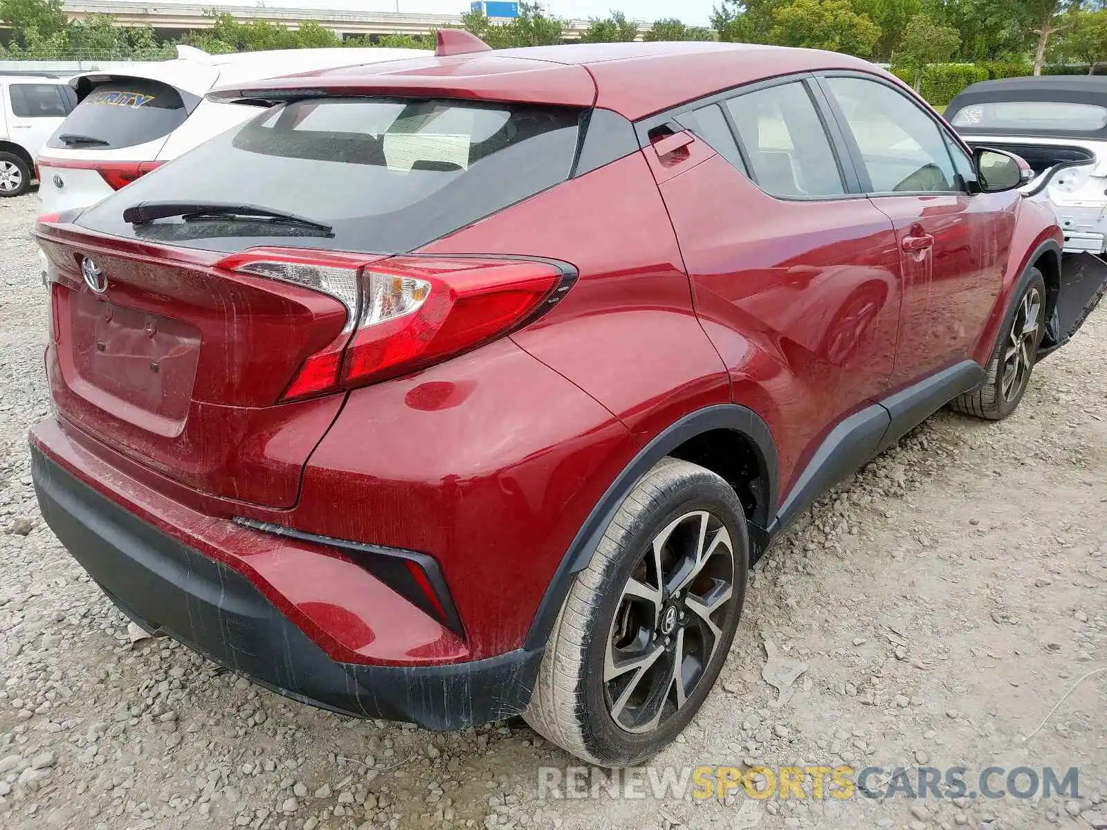 4 Photograph of a damaged car JTNKHMBX2K1017734 TOYOTA C-HR 2019