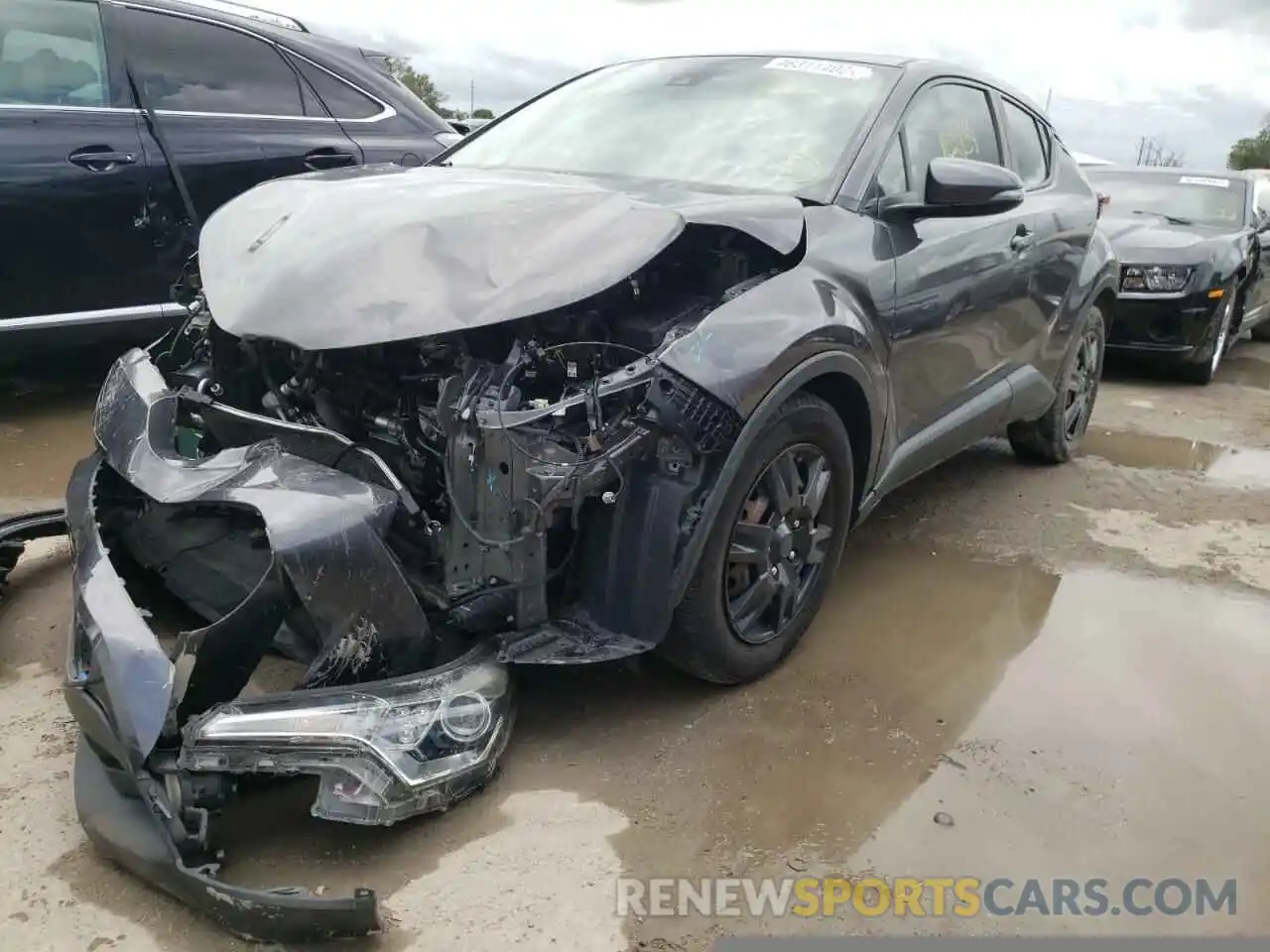 2 Photograph of a damaged car JTNKHMBX2K1017751 TOYOTA C-HR 2019