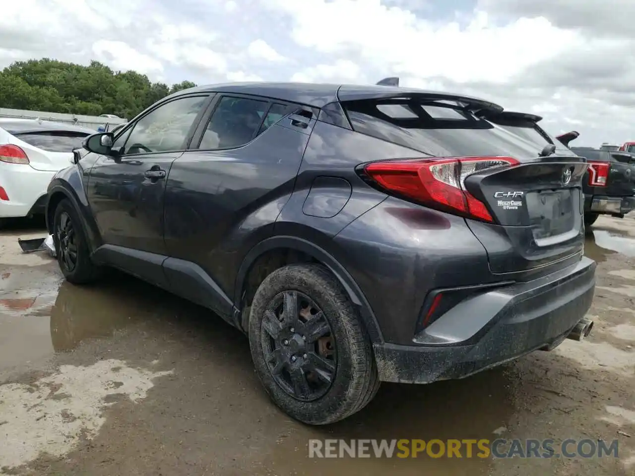 3 Photograph of a damaged car JTNKHMBX2K1017751 TOYOTA C-HR 2019