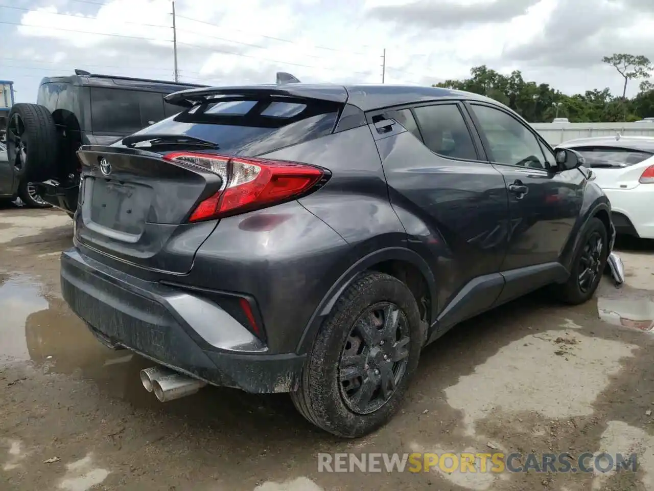 4 Photograph of a damaged car JTNKHMBX2K1017751 TOYOTA C-HR 2019