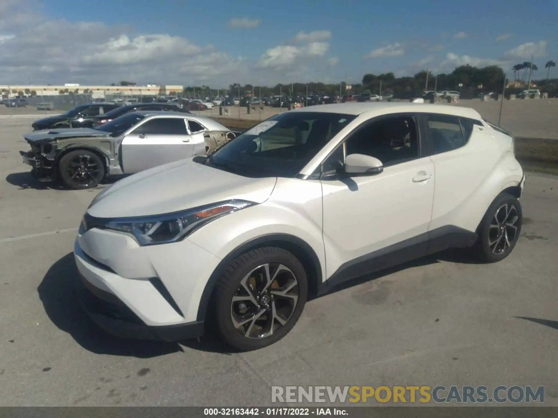 2 Photograph of a damaged car JTNKHMBX2K1020035 TOYOTA C-HR 2019