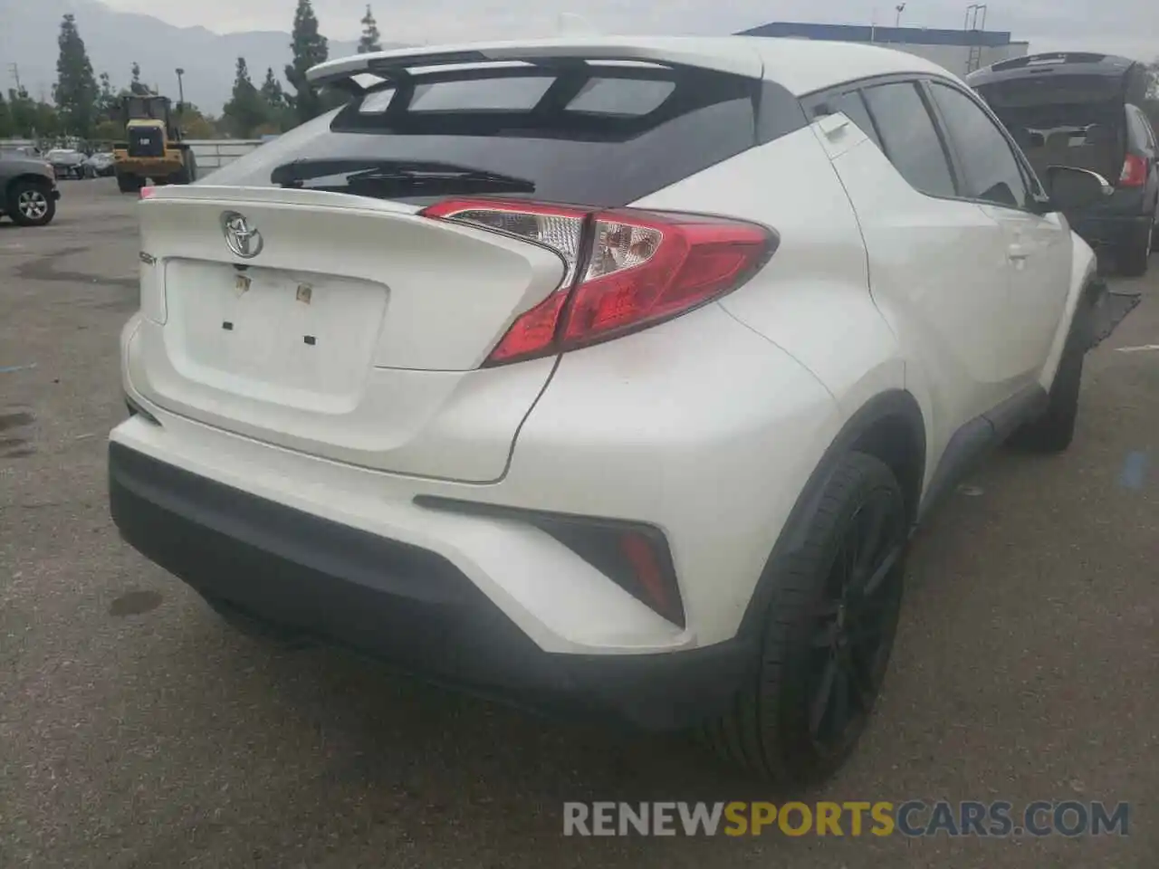 4 Photograph of a damaged car JTNKHMBX2K1020827 TOYOTA C-HR 2019