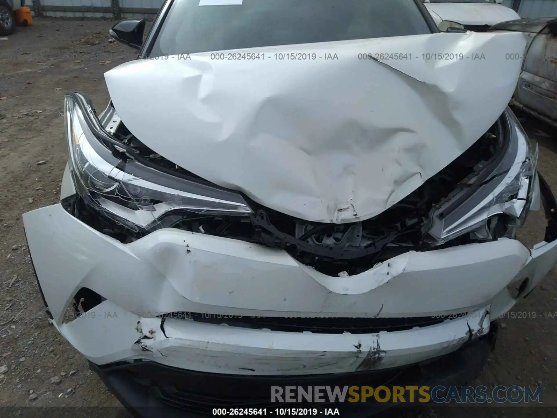 6 Photograph of a damaged car JTNKHMBX2K1021024 TOYOTA C-HR 2019