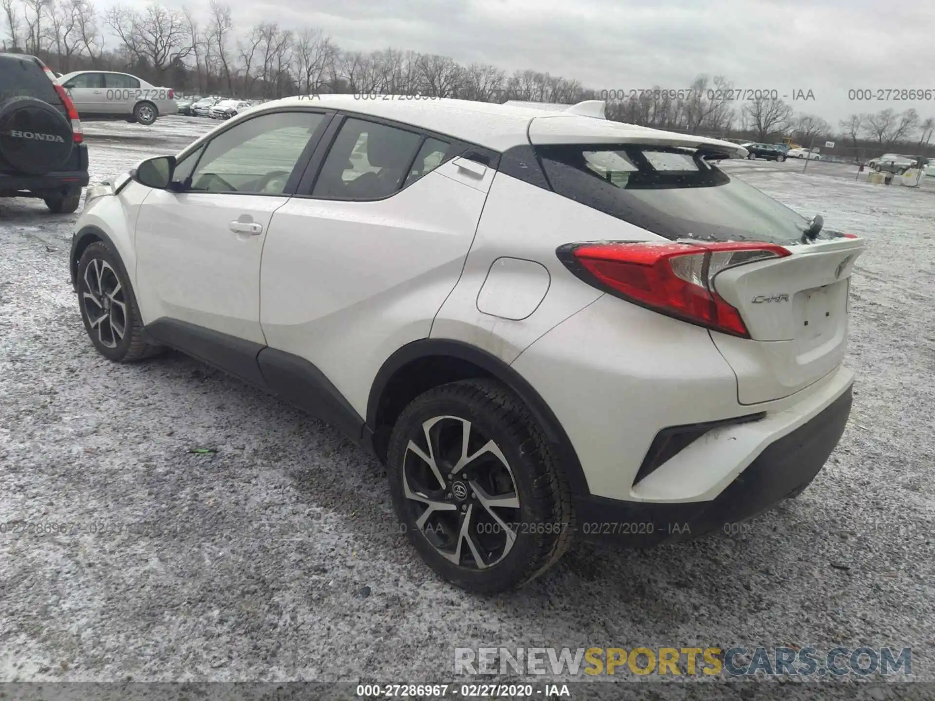 3 Photograph of a damaged car JTNKHMBX2K1021671 TOYOTA C-HR 2019