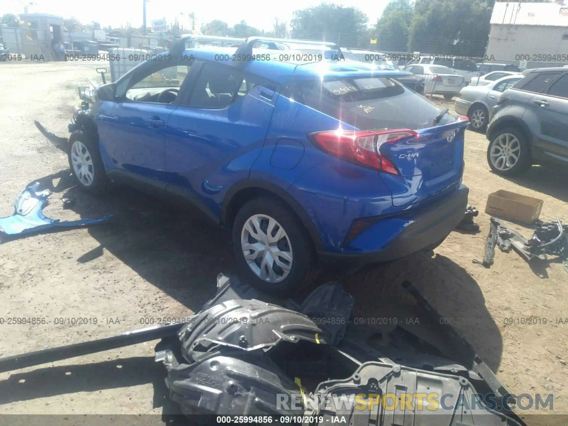 3 Photograph of a damaged car JTNKHMBX2K1022335 TOYOTA C-HR 2019