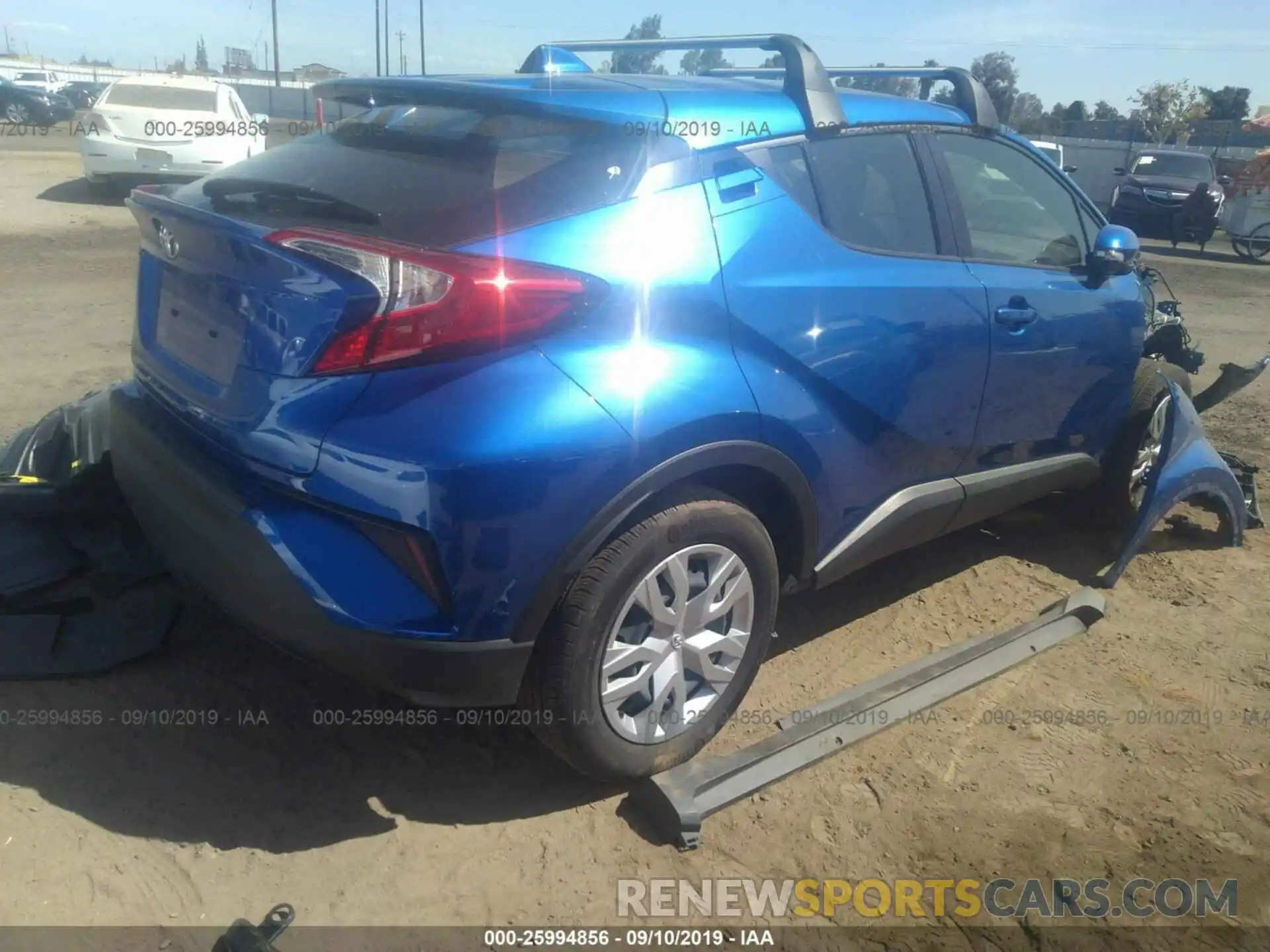 4 Photograph of a damaged car JTNKHMBX2K1022335 TOYOTA C-HR 2019