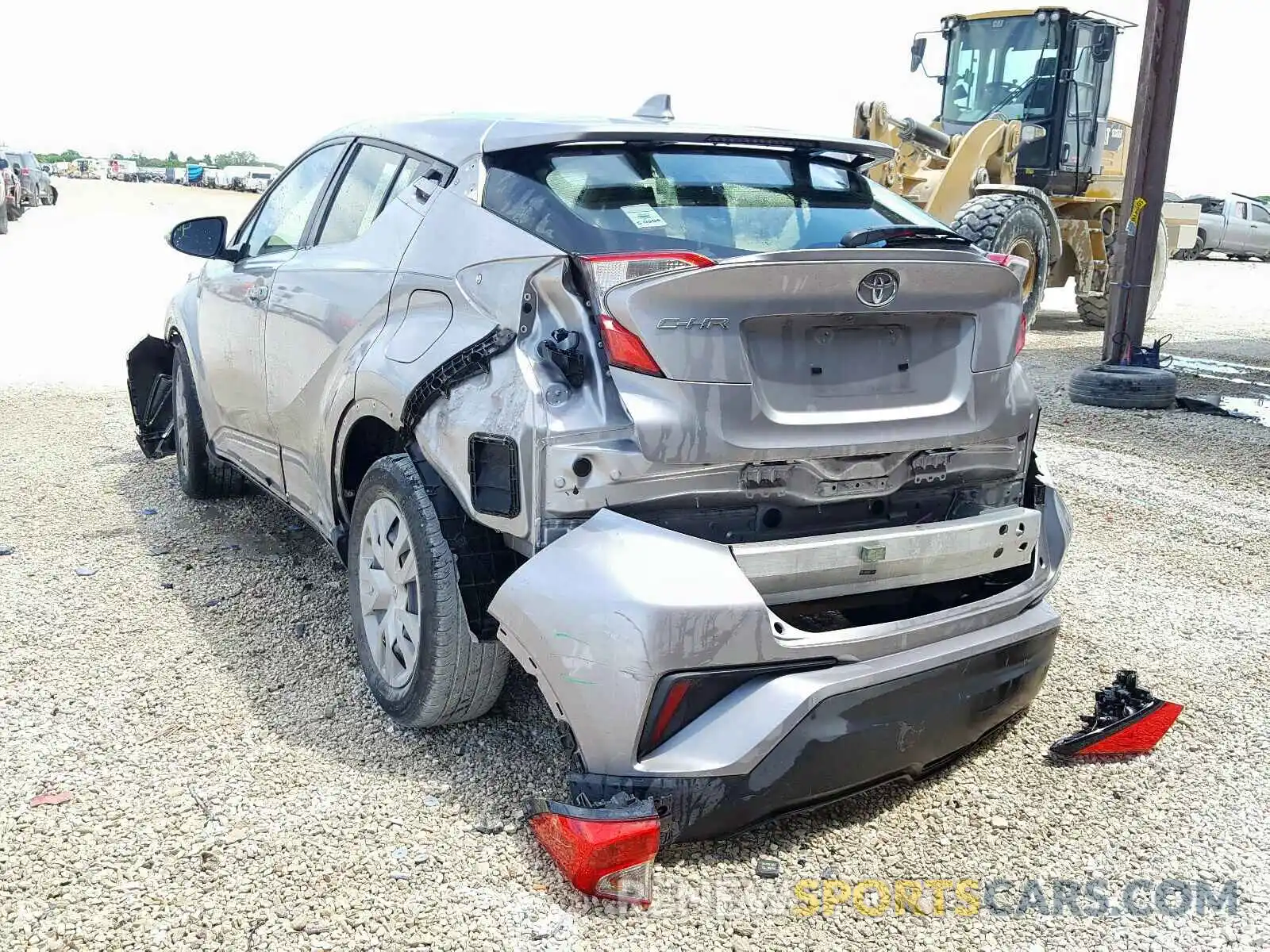 3 Photograph of a damaged car JTNKHMBX2K1022822 TOYOTA C-HR 2019