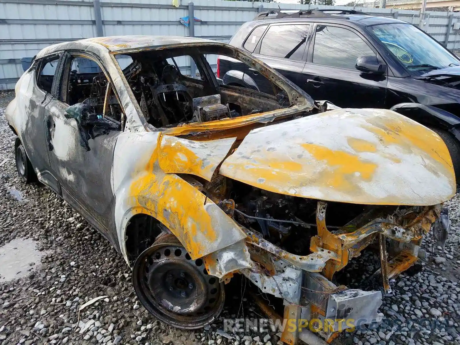 1 Photograph of a damaged car JTNKHMBX2K1023355 TOYOTA C-HR 2019