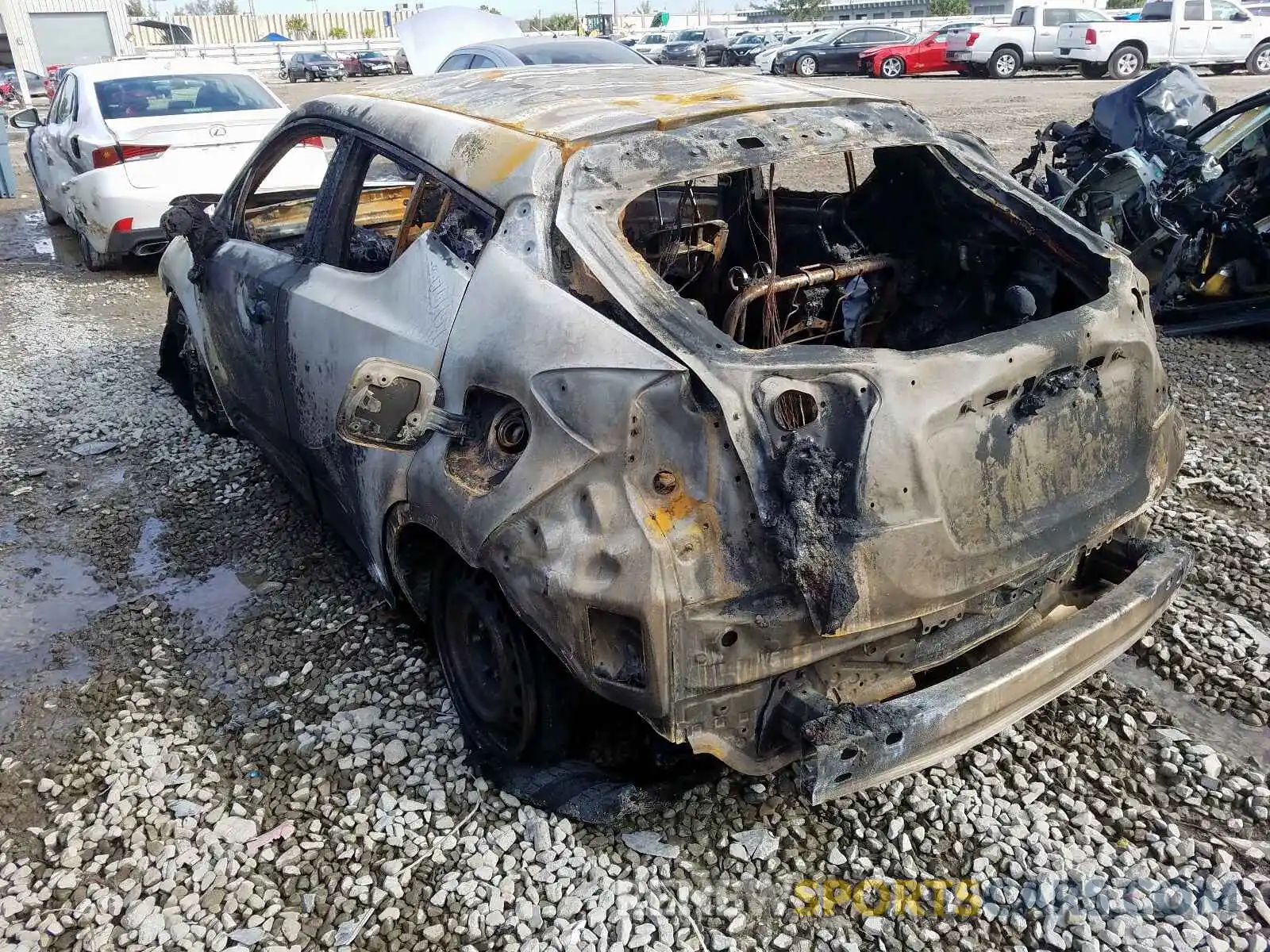 3 Photograph of a damaged car JTNKHMBX2K1023355 TOYOTA C-HR 2019