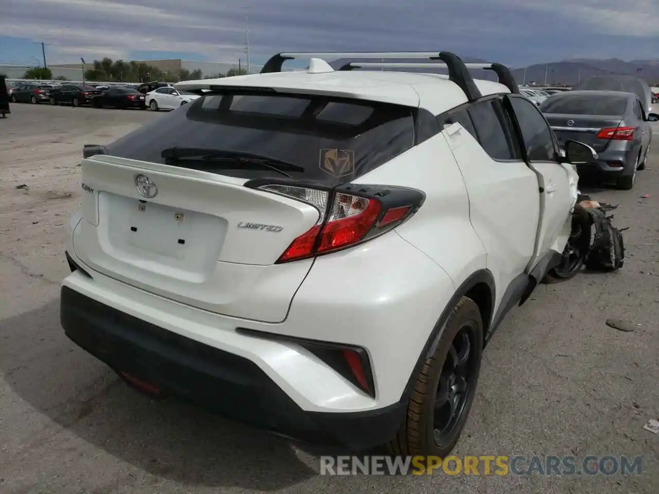 4 Photograph of a damaged car JTNKHMBX2K1023601 TOYOTA C-HR 2019