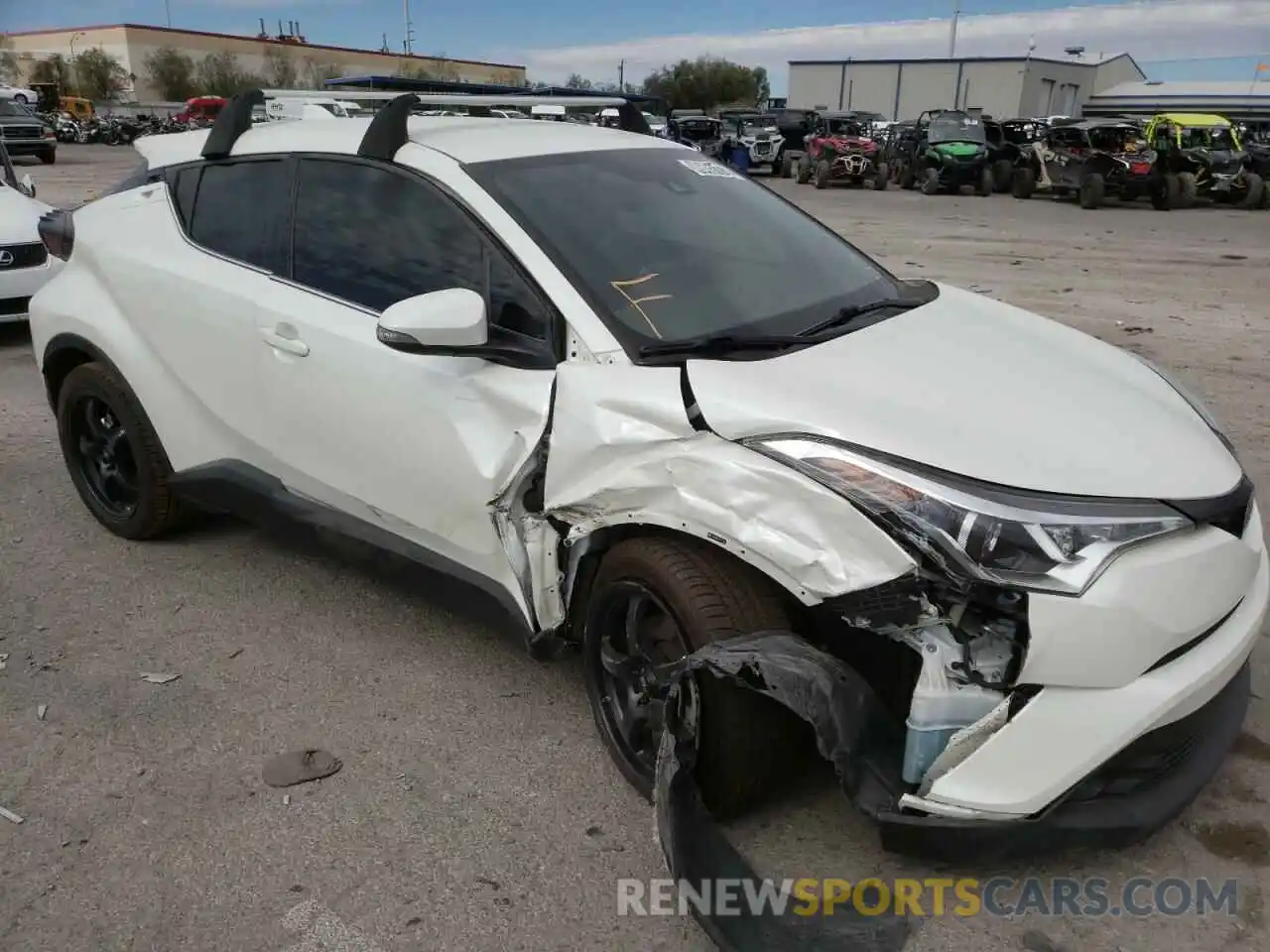 9 Photograph of a damaged car JTNKHMBX2K1023601 TOYOTA C-HR 2019