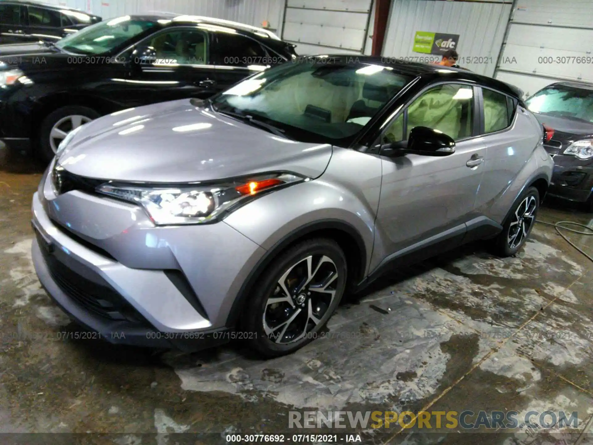 2 Photograph of a damaged car JTNKHMBX2K1024313 TOYOTA C-HR 2019