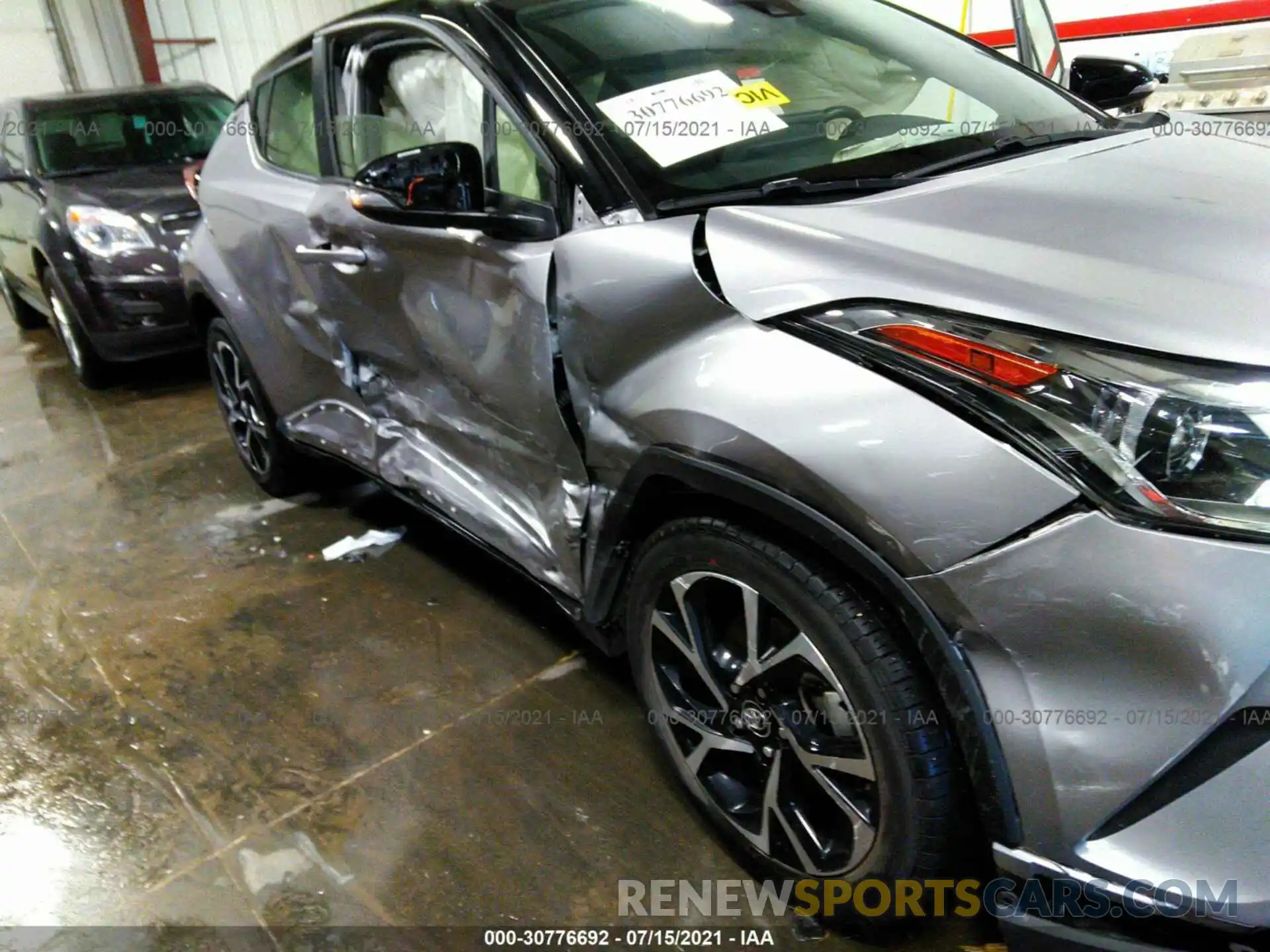 6 Photograph of a damaged car JTNKHMBX2K1024313 TOYOTA C-HR 2019